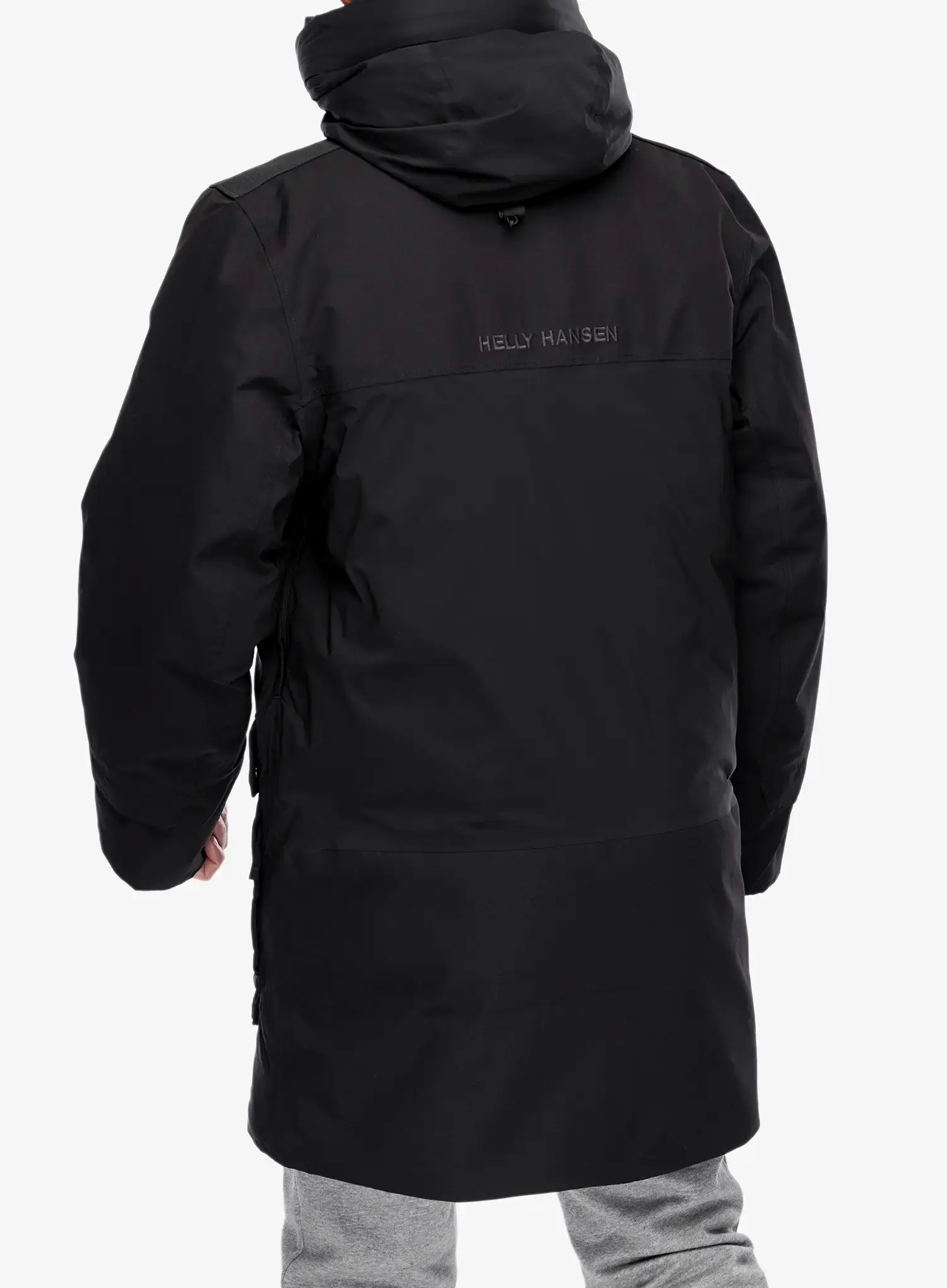 Péřový kabát Helly Hansen Escape Down Flow Parka - black