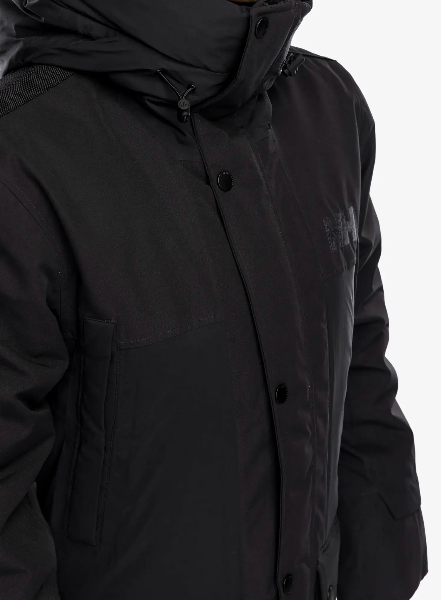 Péřový kabát Helly Hansen Escape Down Flow Parka - black