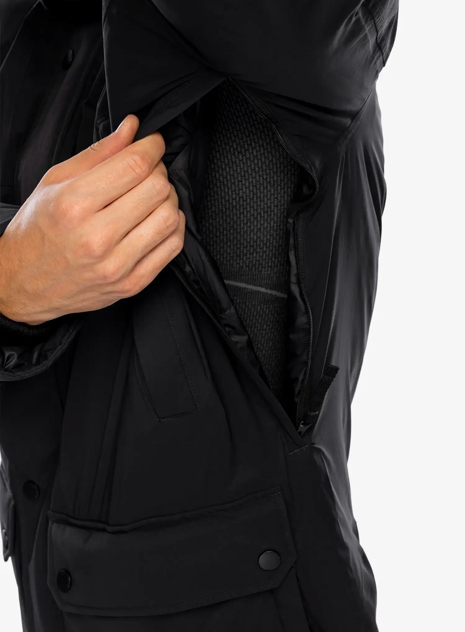 Péřový kabát Helly Hansen Escape Down Flow Parka - black