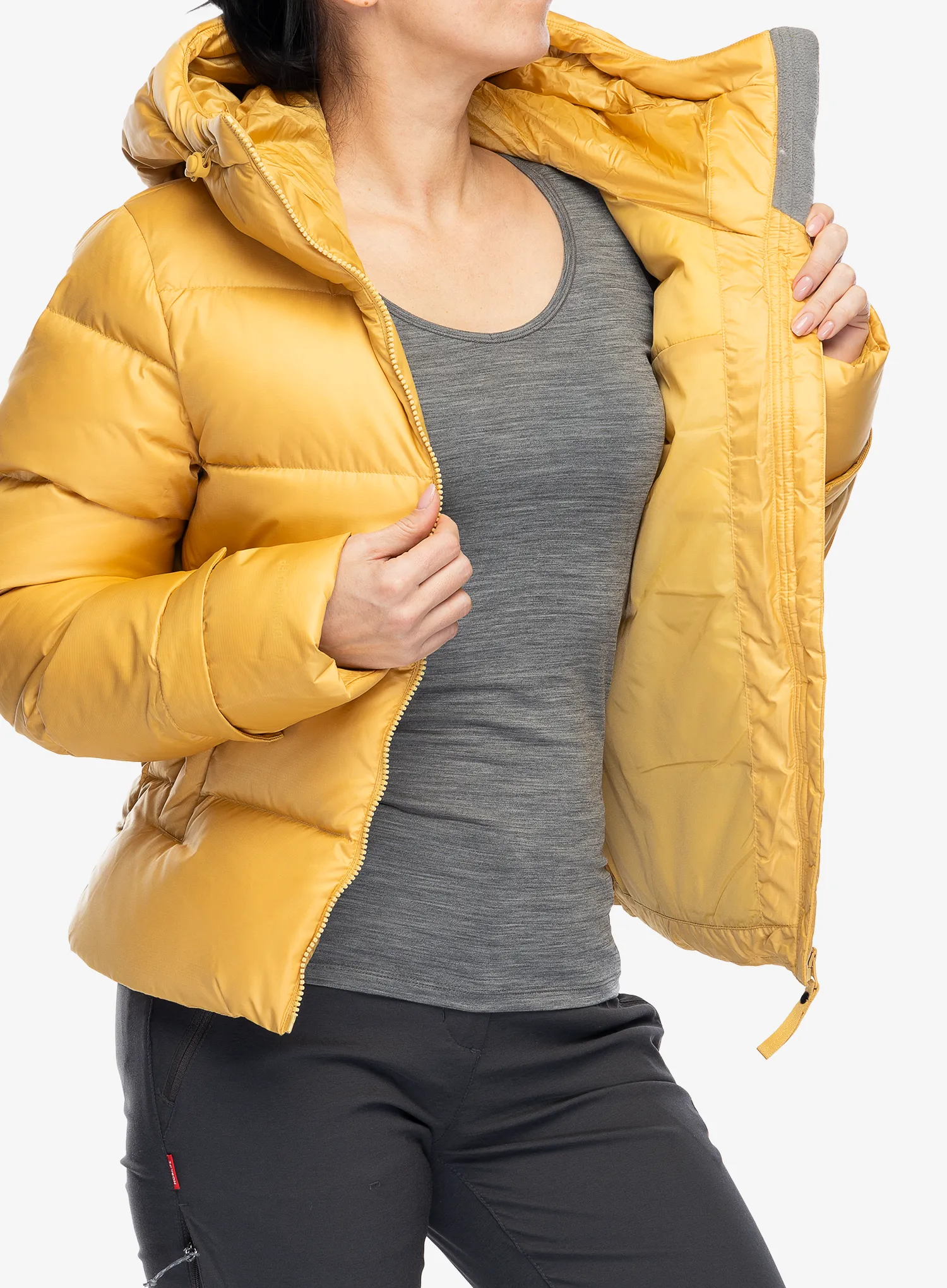Dámská péřová bunda Helly Hansen Essence Down Jacket - sand