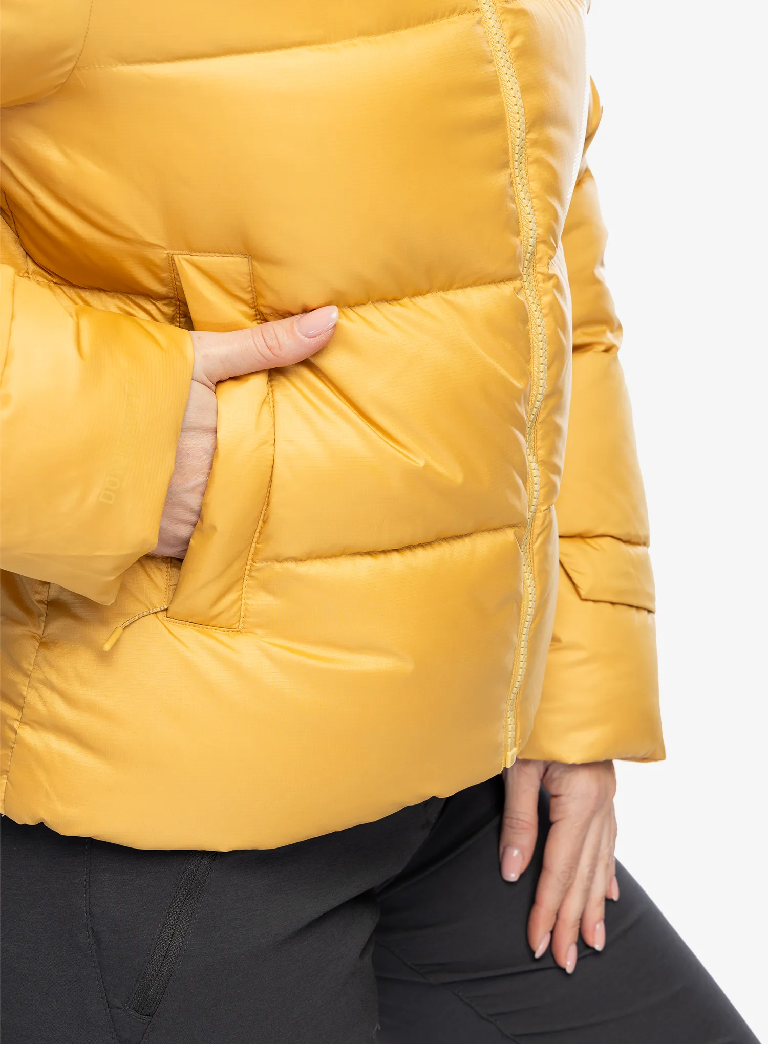 Dámská péřová bunda Helly Hansen Essence Down Jacket - sand