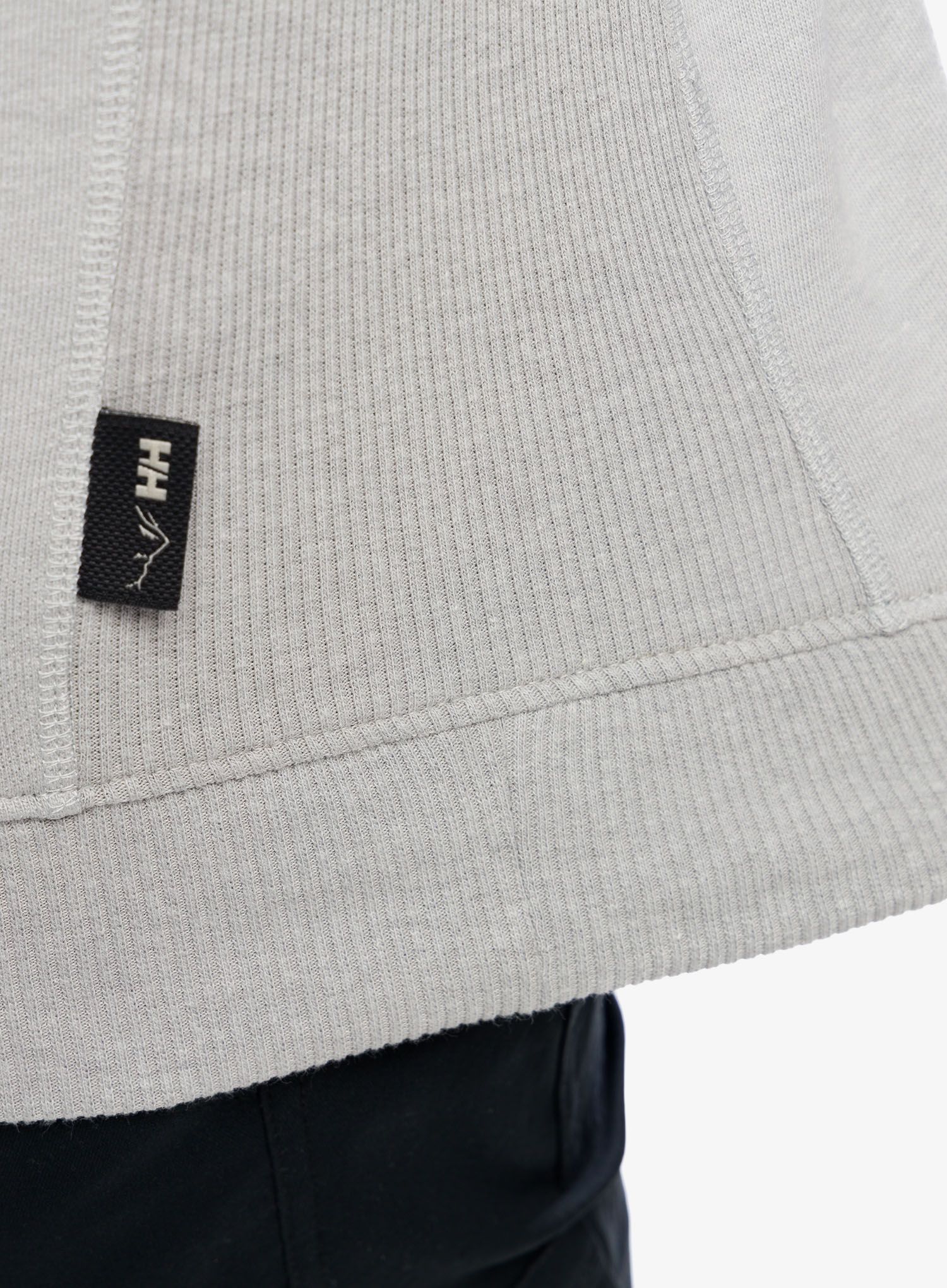 Mikina s kapucí Helly Hansen F2F Organic Cotton Hoodie 2.0 - grey fog melange