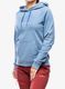 Damska mikina Helly Hansen F2F Organic Cotton Hoodie - azurite melange