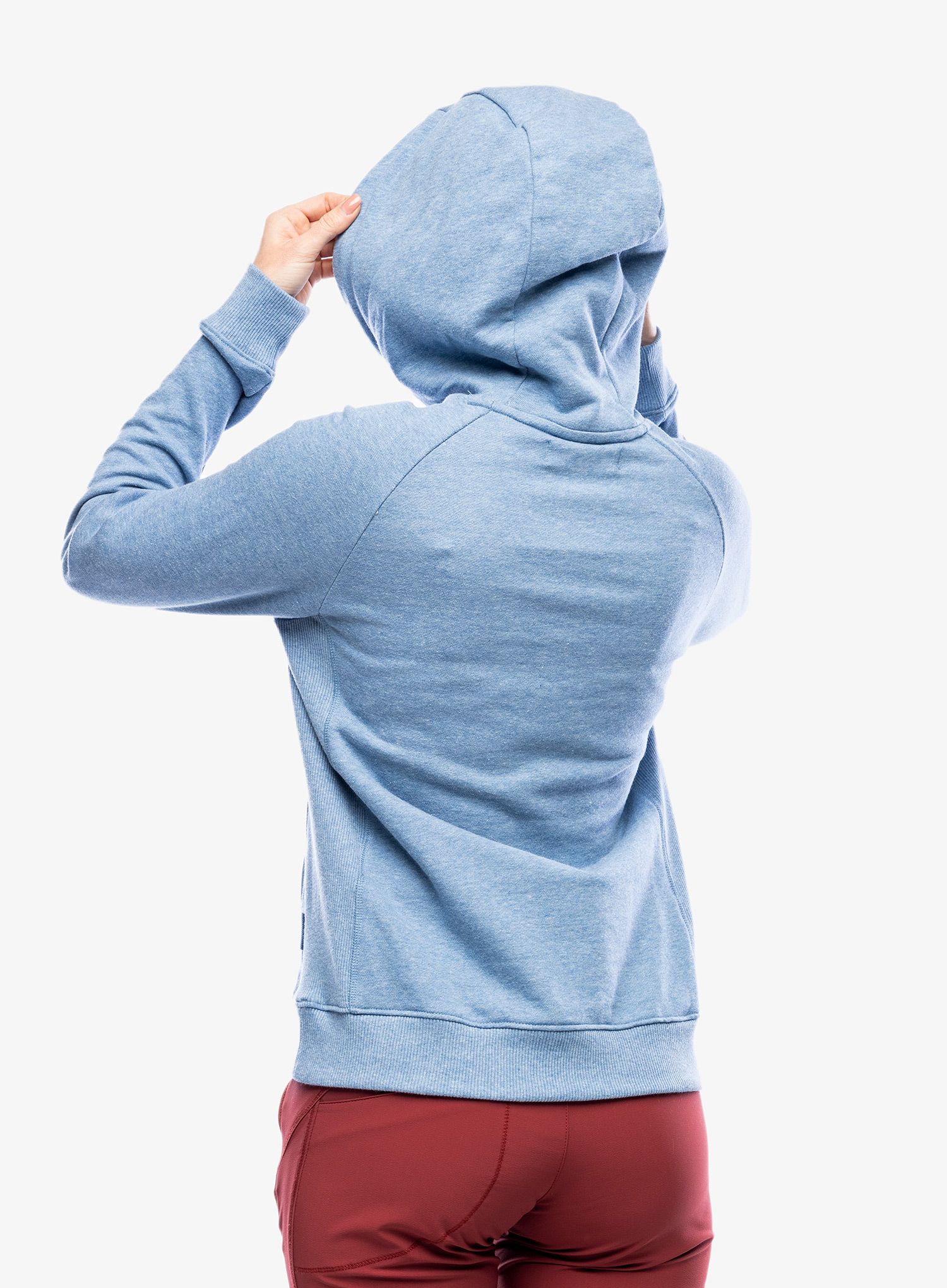 Damska mikina Helly Hansen F2F Organic Cotton Hoodie - azurite melange