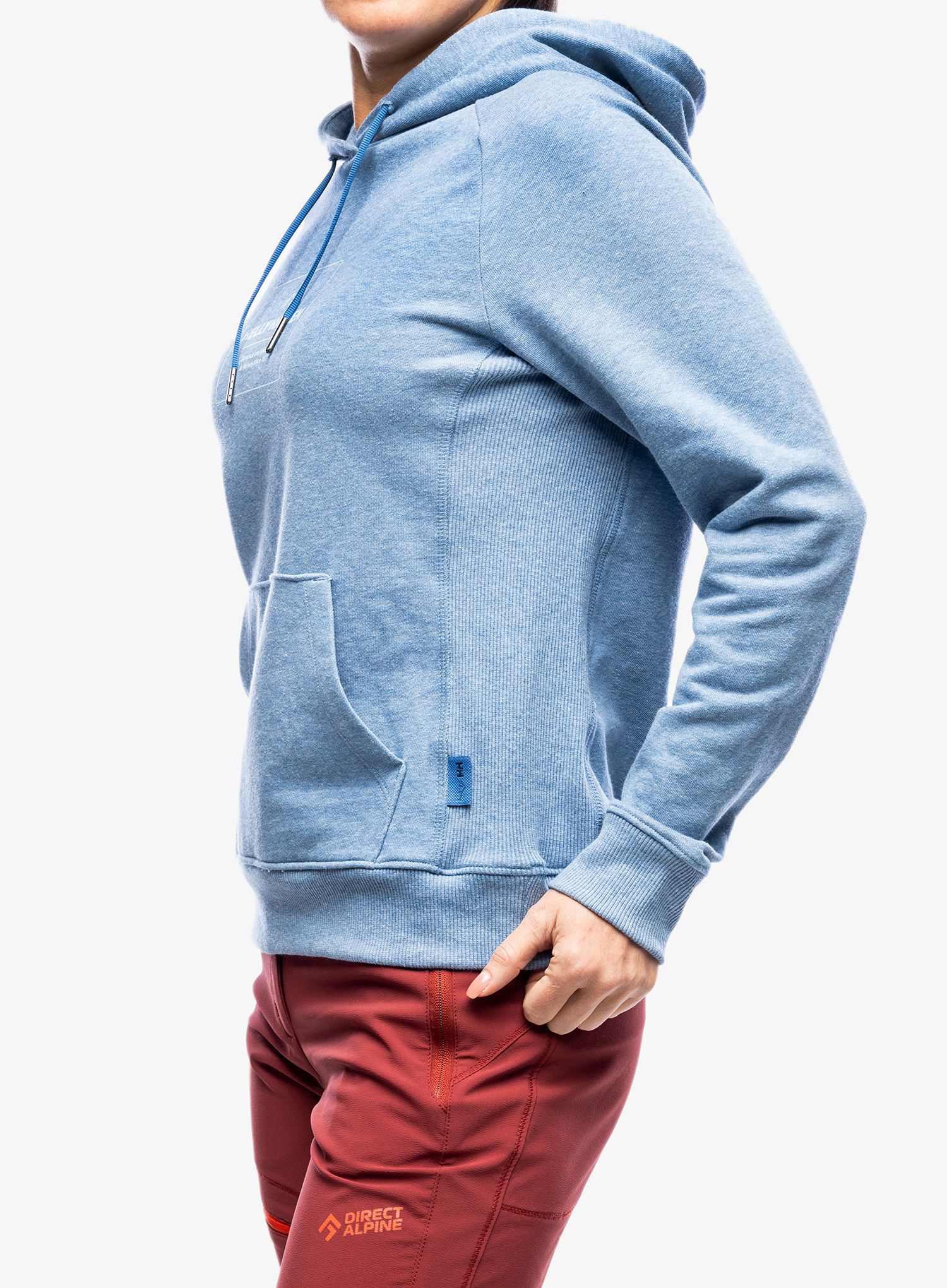 Damska mikina Helly Hansen F2F Organic Cotton Hoodie - azurite melange