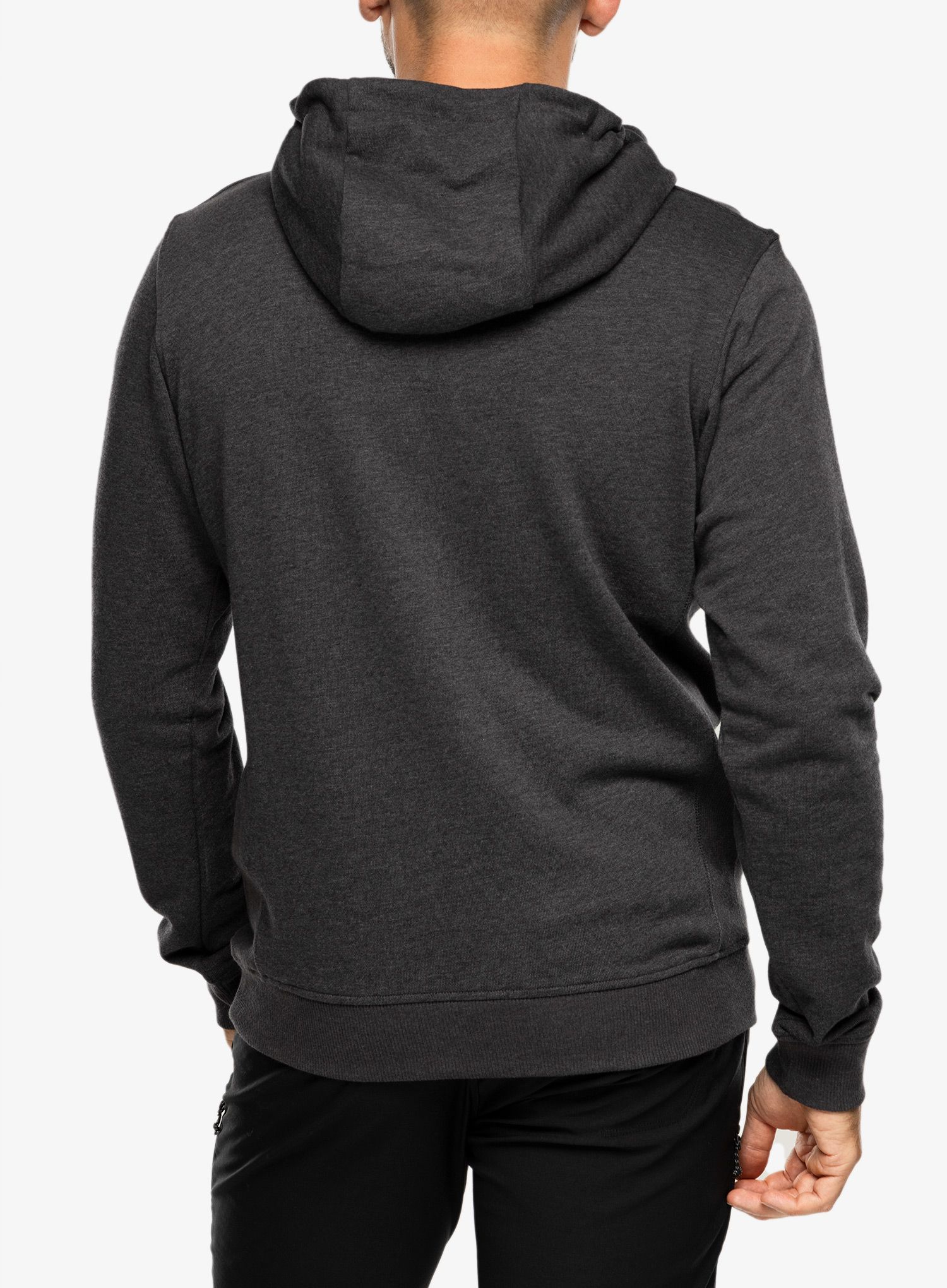 Pánská mikina Helly Hansen F2F Organic Cotton Hoodie - ebony melange