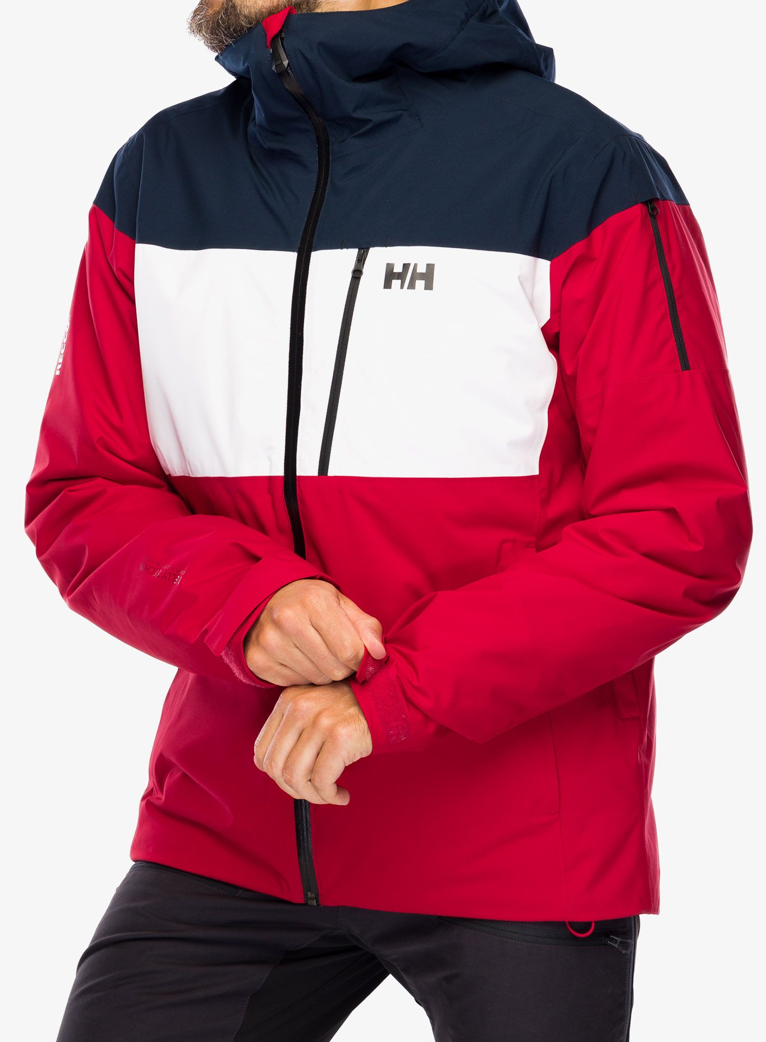 Lyžařská bunda Helly Hansen Gravity Jacket - red