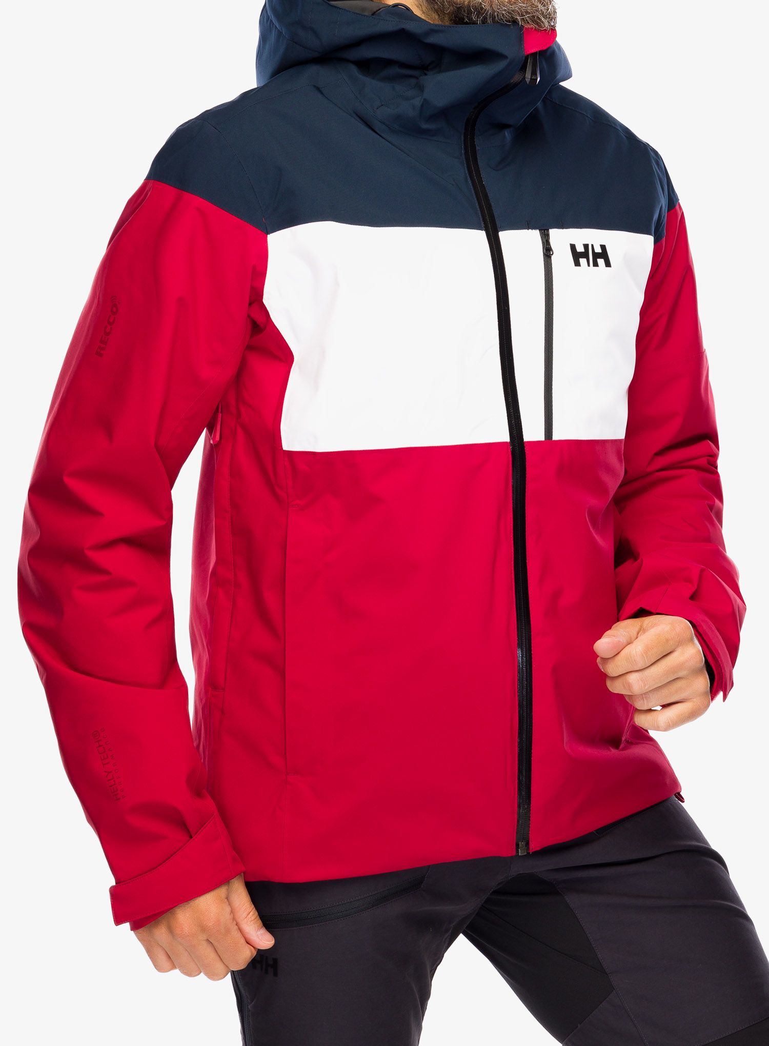 Lyžařská bunda Helly Hansen Gravity Jacket - red