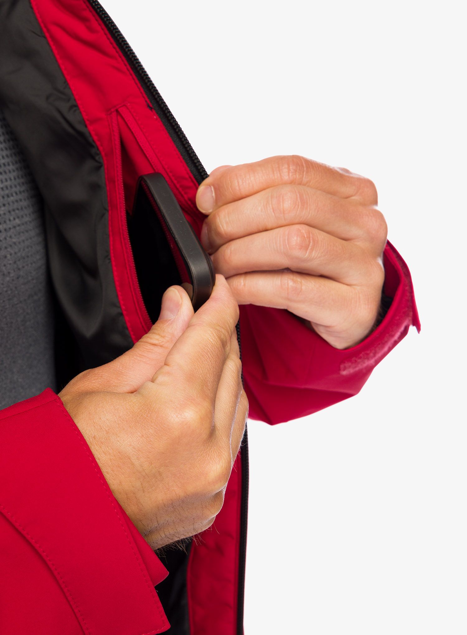 Lyžařská bunda Helly Hansen Gravity Jacket - red