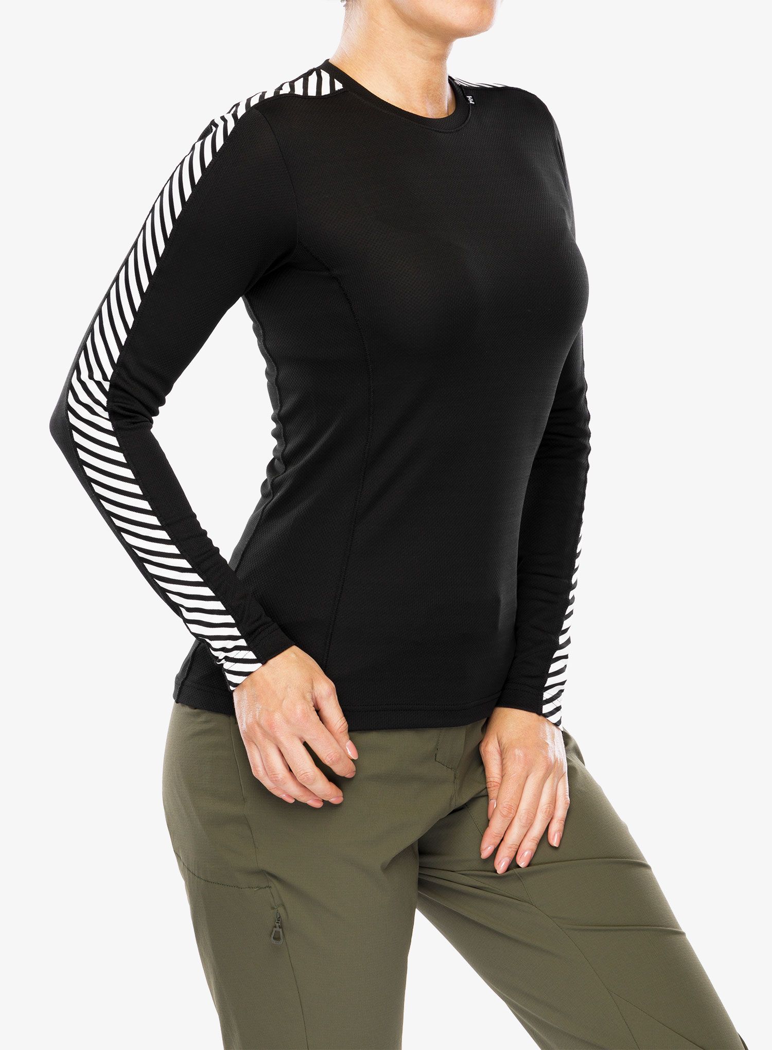 Funkční mikina dámská Helly Hansen HH LIFA Crew - black