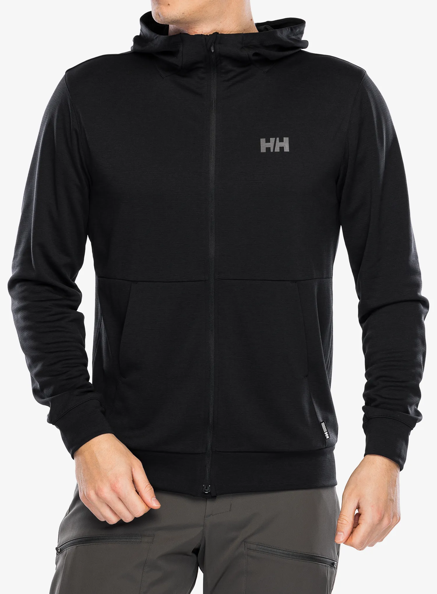 Mikina s kapucí Helly Hansen HH Lifa Tech Lite Zip Hoodie - black