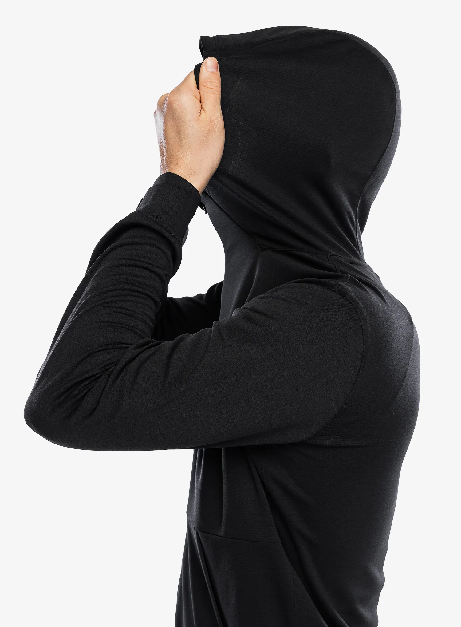 Mikina s kapucí Helly Hansen HH Lifa Tech Lite Zip Hoodie - black