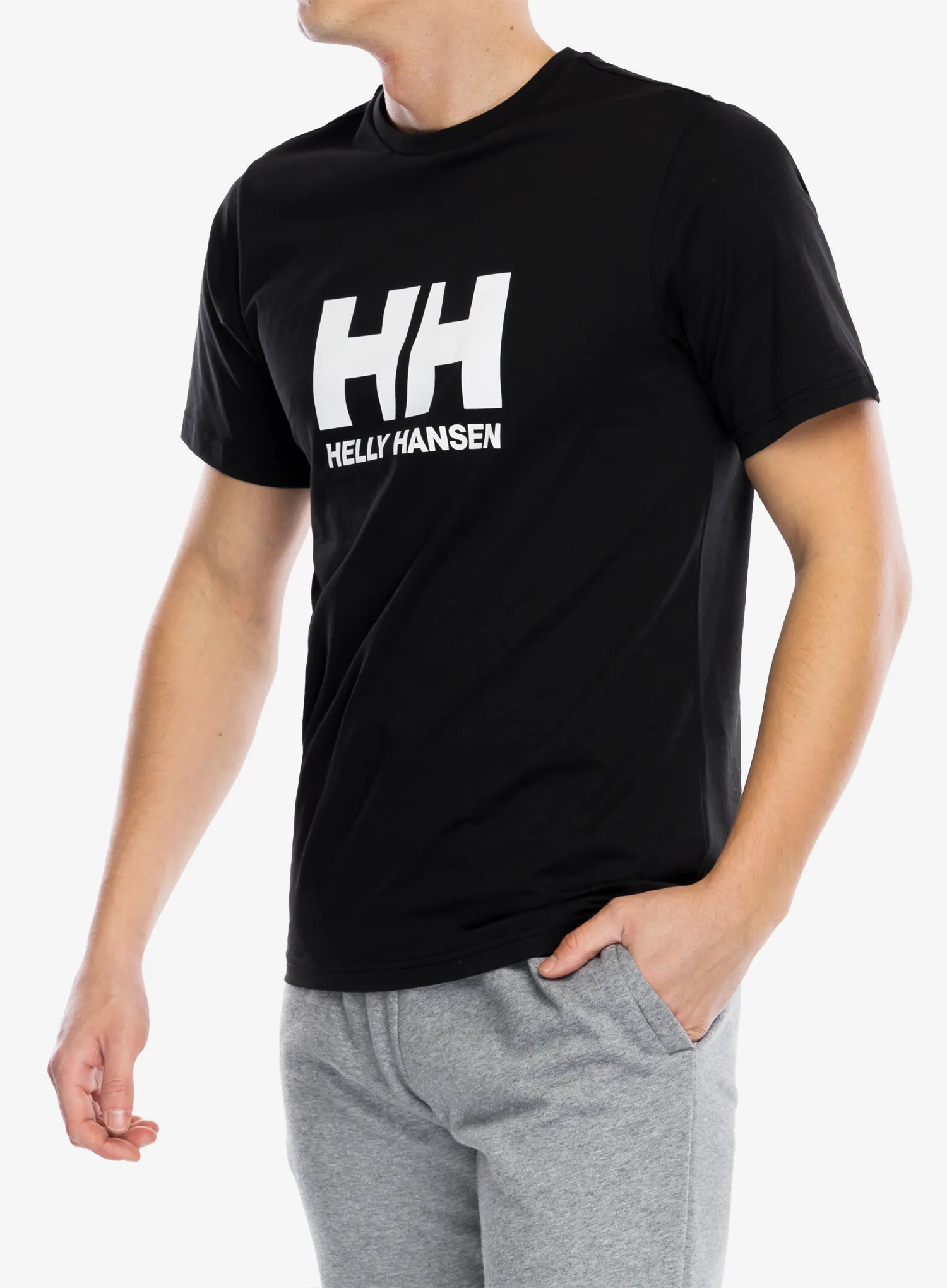 Bavlněné tričko Helly Hansen HH Logo T-Shirt 2.0 - black