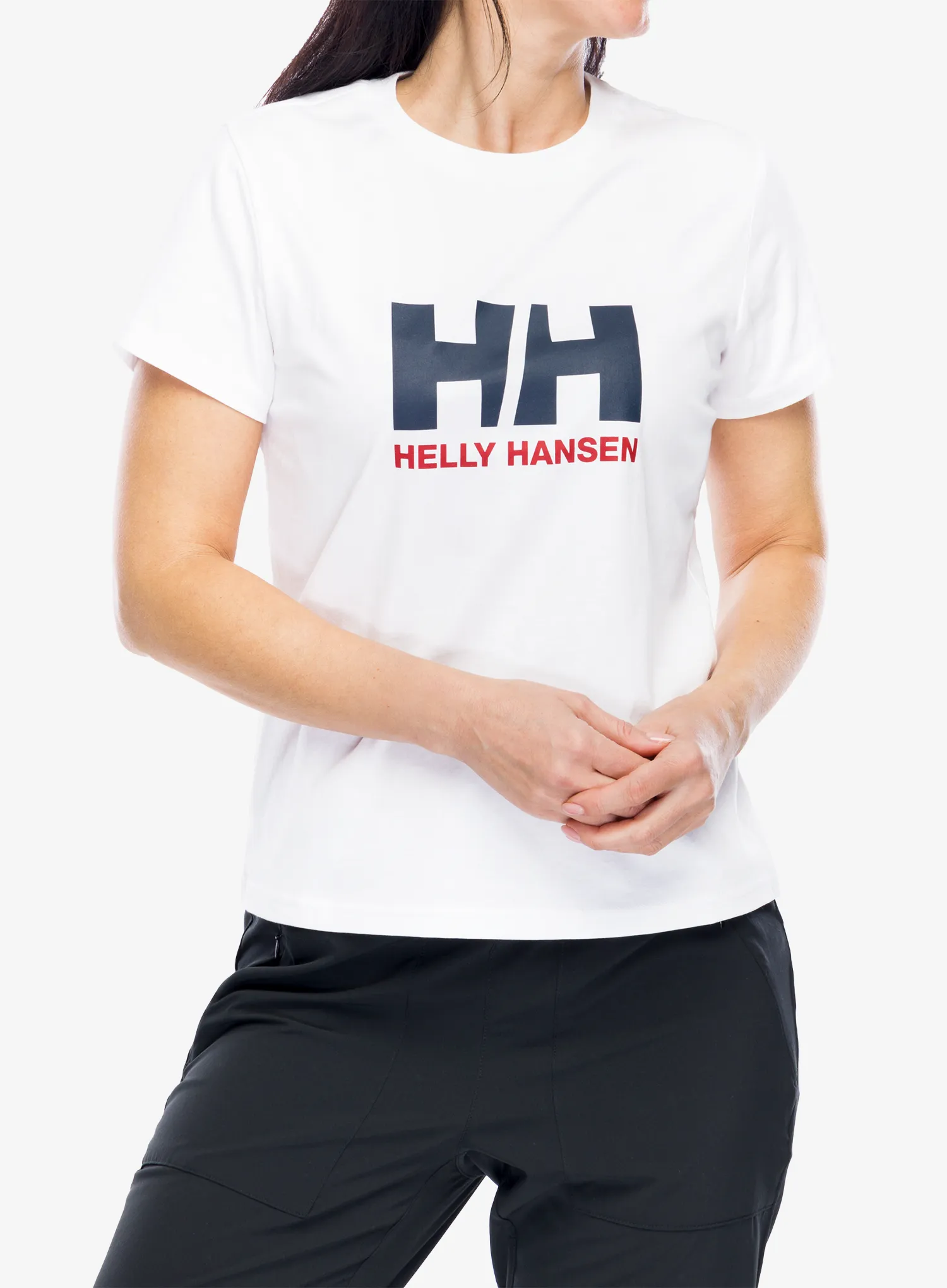 Dámské tričko s potiskem Helly Hansen HH Logo T-Shirt 2.0 - white