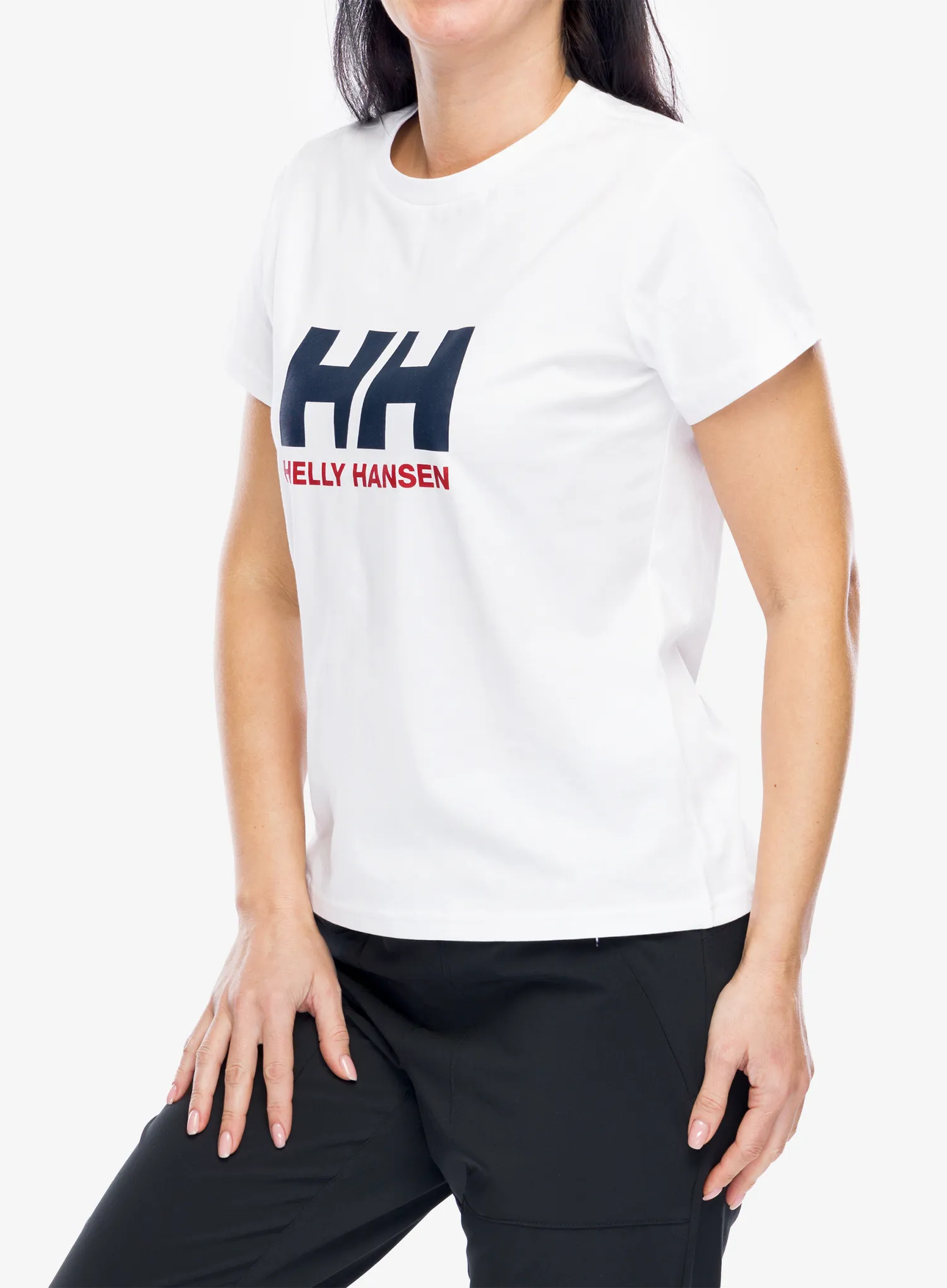Dámské tričko s potiskem Helly Hansen HH Logo T-Shirt 2.0 - white