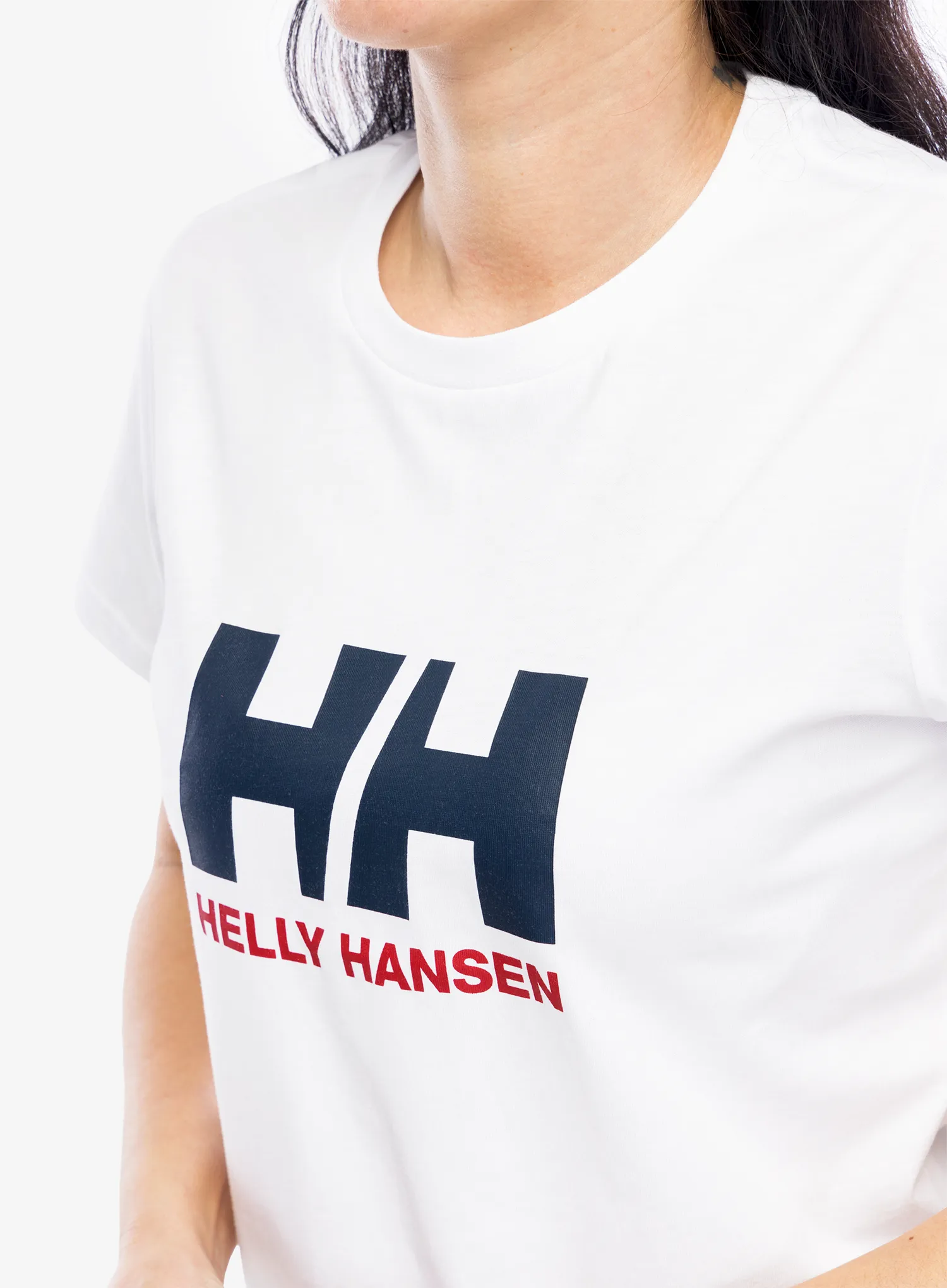 Dámské tričko s potiskem Helly Hansen HH Logo T-Shirt 2.0 - white