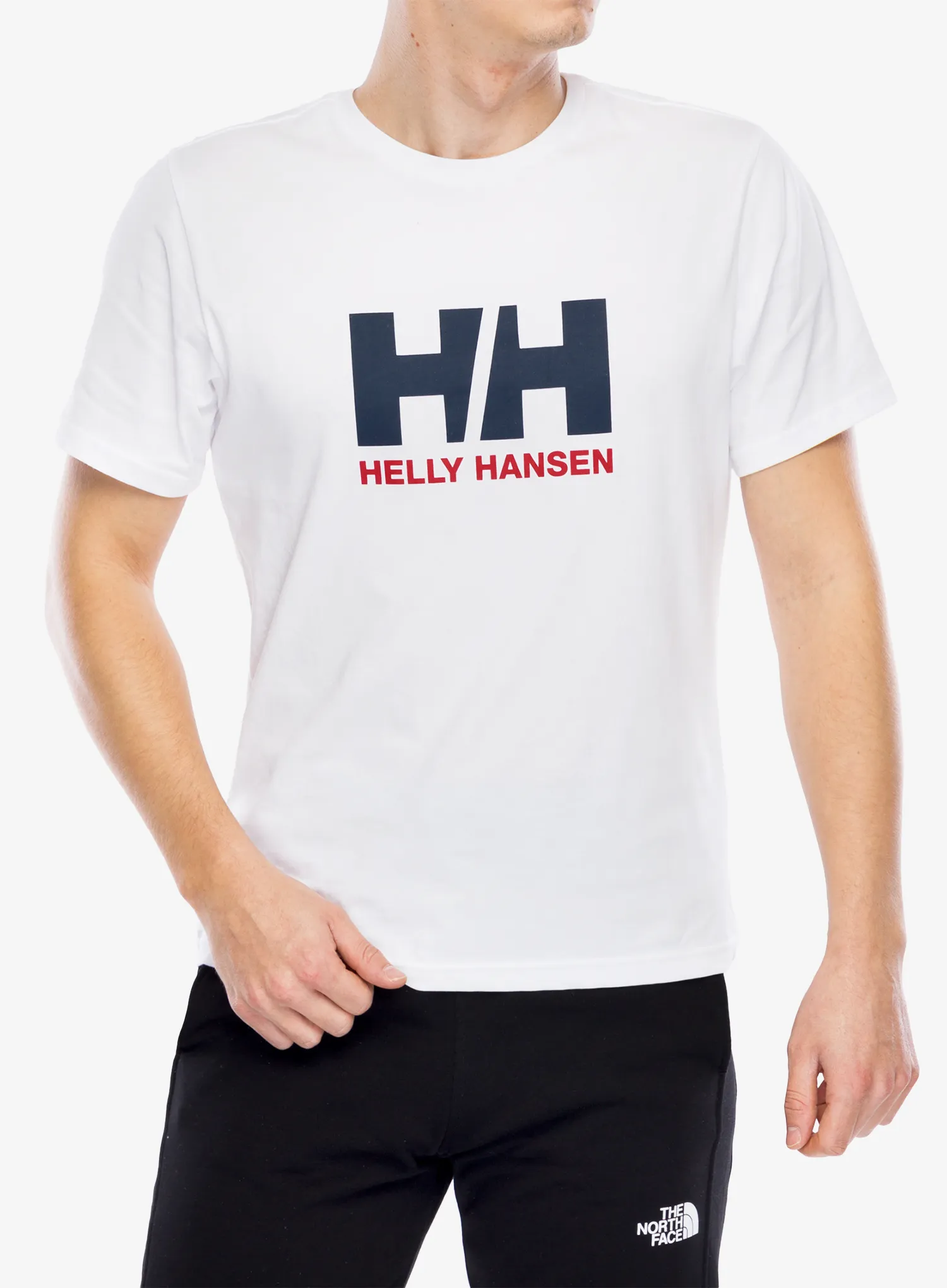 Tričko s potiskem Helly Hansen HH Logo T-Shirt 2.0 - white