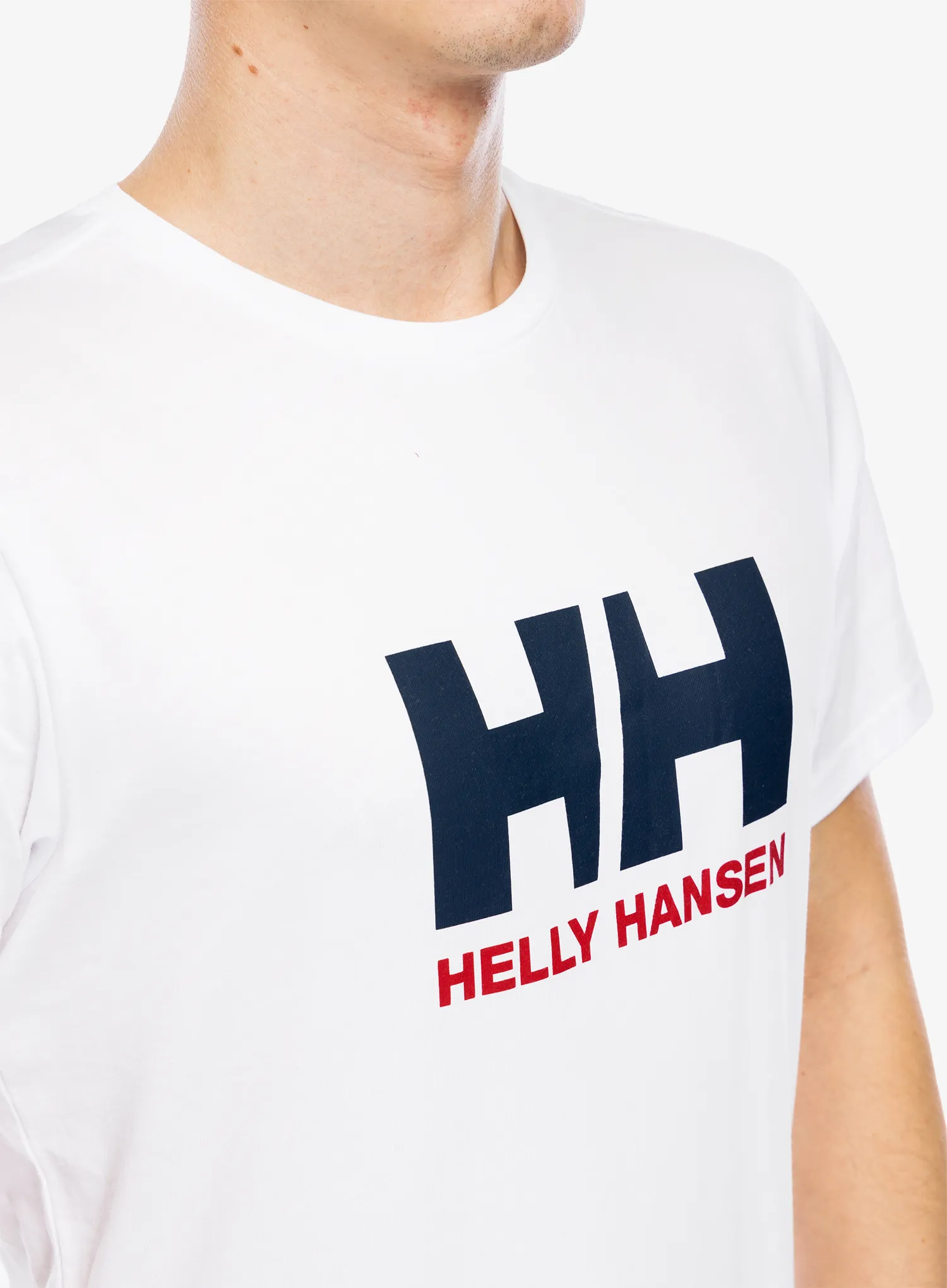 Tričko s potiskem Helly Hansen HH Logo T-Shirt 2.0 - white