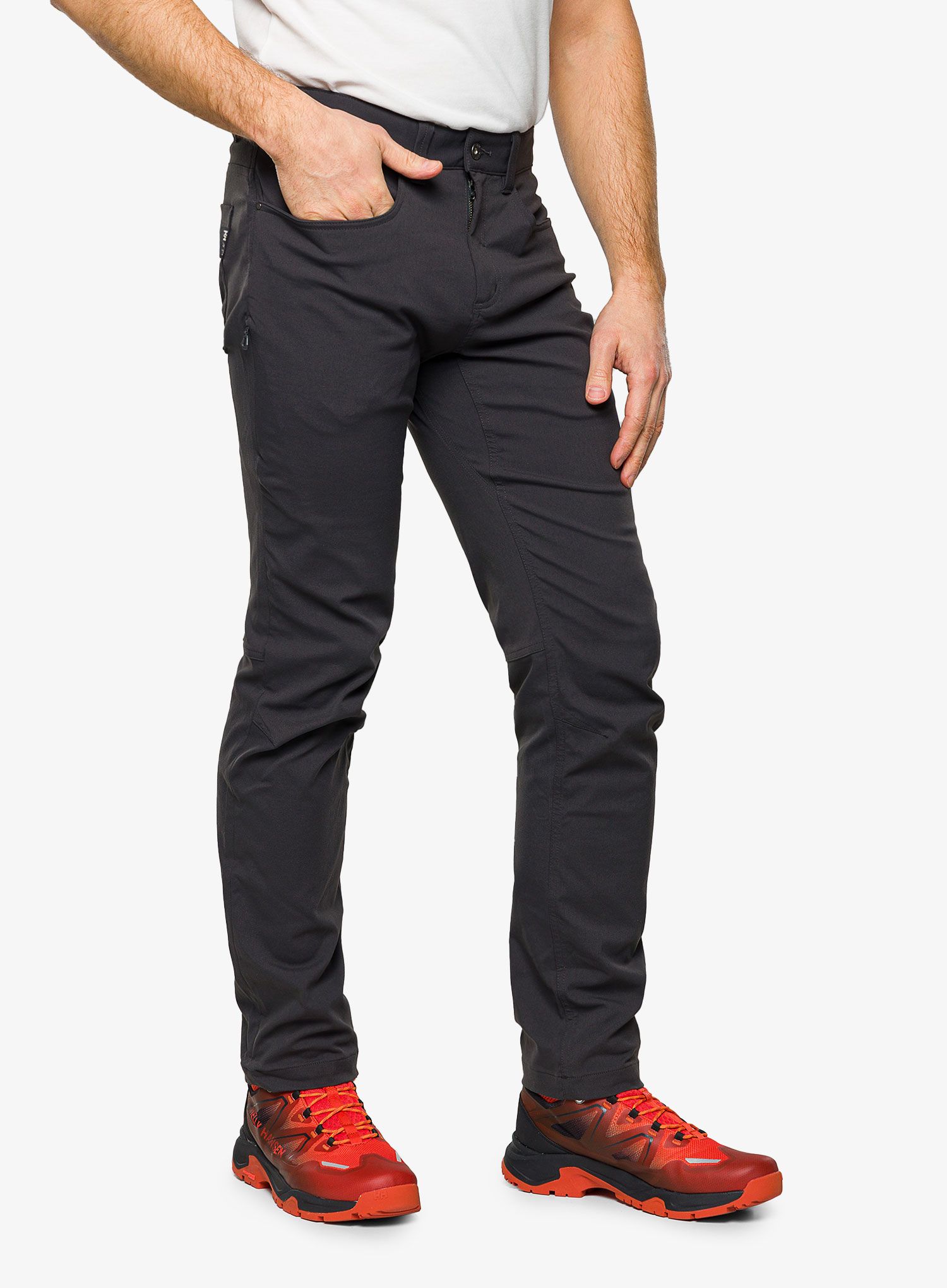 Turistické kalhoty Helly Hansen Holmen 5 Pocket Pant - ebony