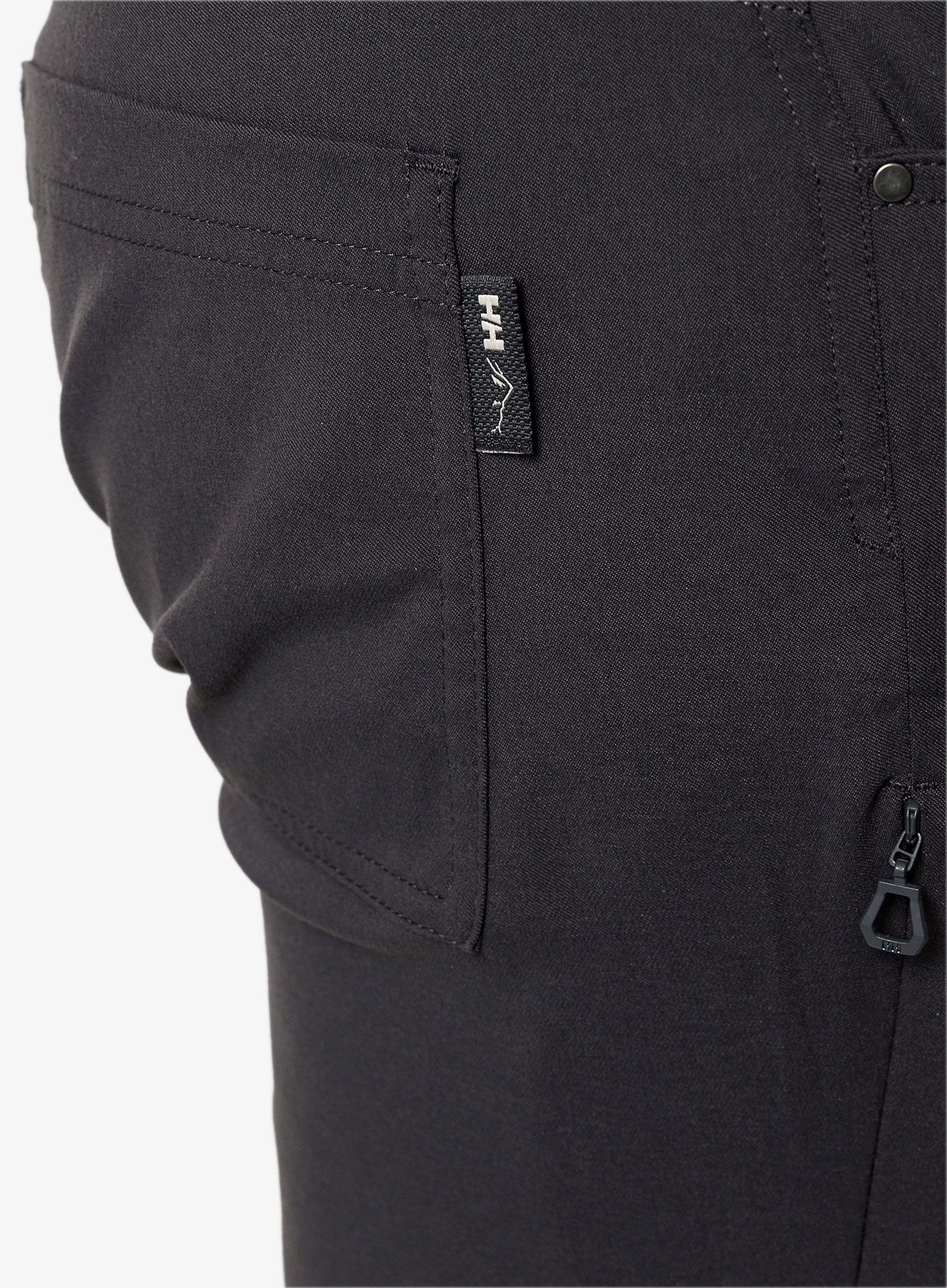 Turistické kalhoty Helly Hansen Holmen 5 Pocket Pant - ebony
