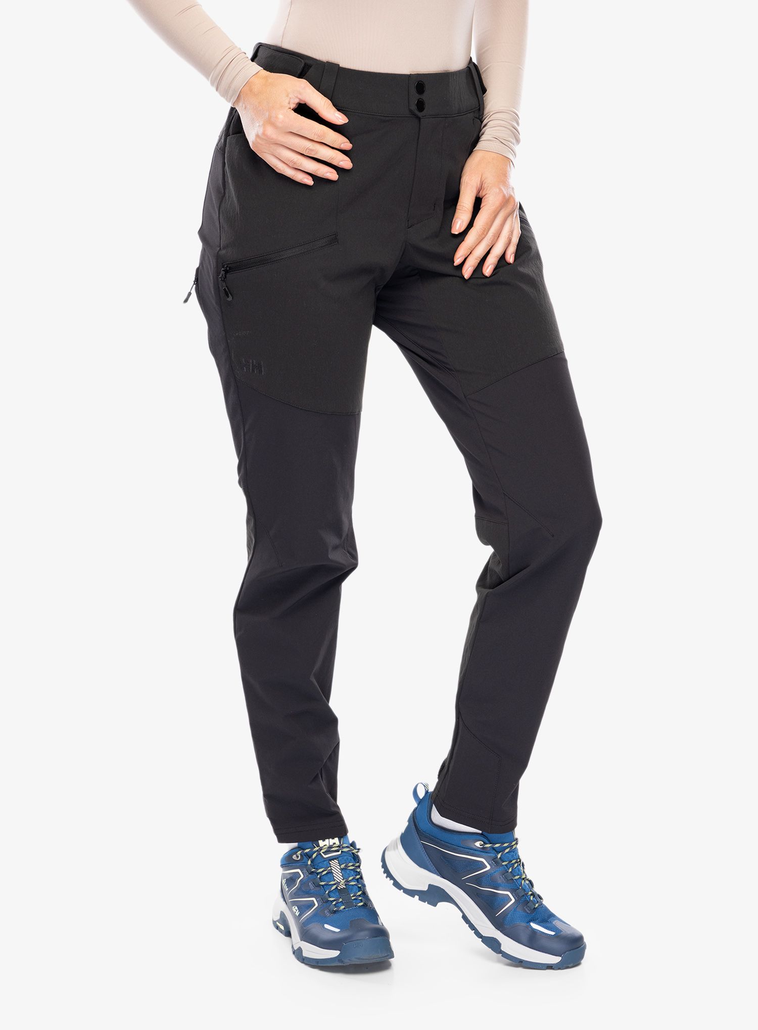 Trekové kalhoty dámské Helly Hansen Hovda Tur Pant - black