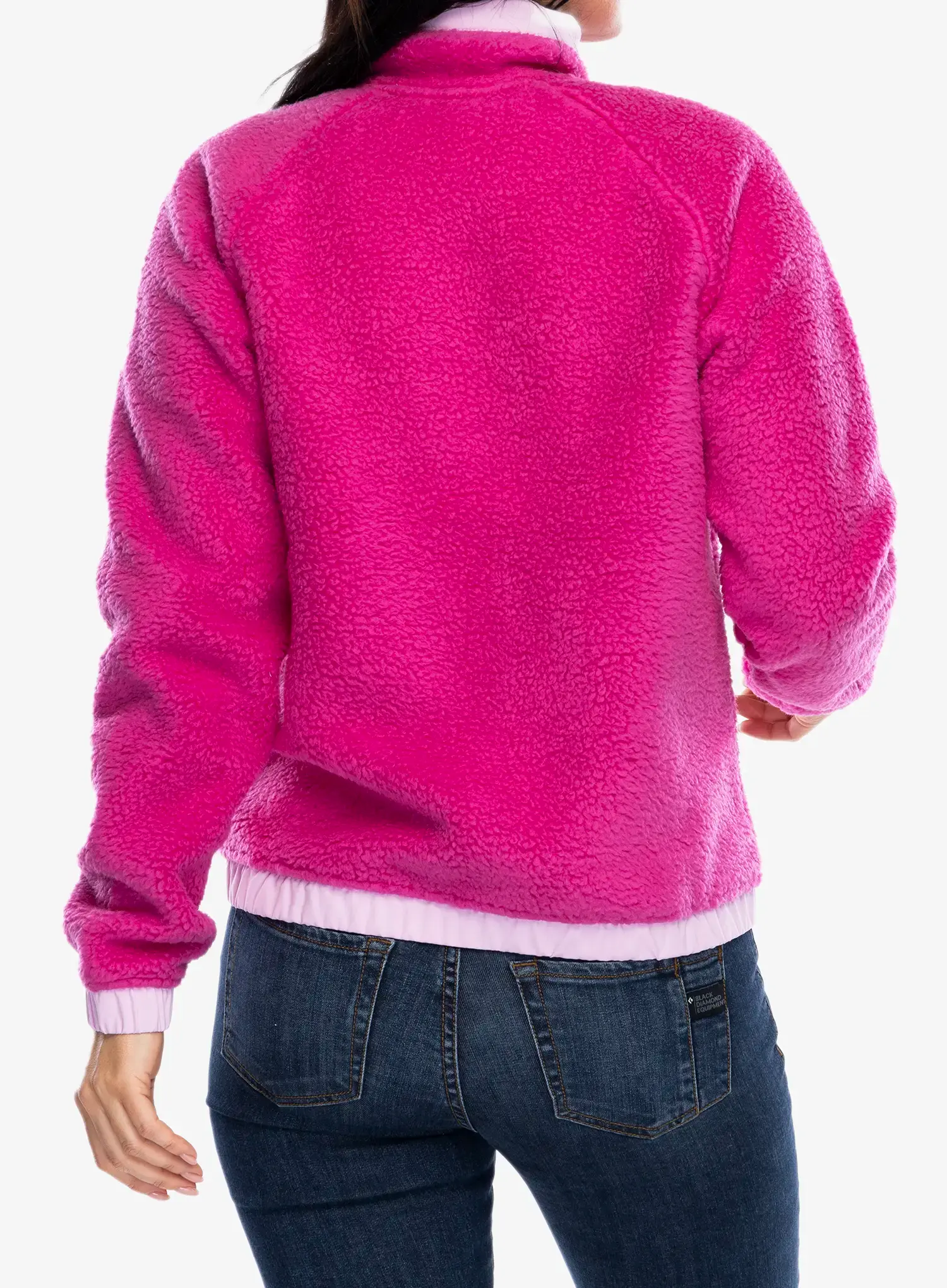 Fleecová mikina dámská Helly Hansen Imperial Pile Snap - magenta 2.0