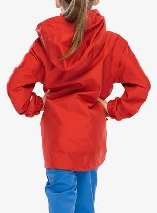 Dětská bunda Helly Hansen Juell Rain Jacket - poppy red