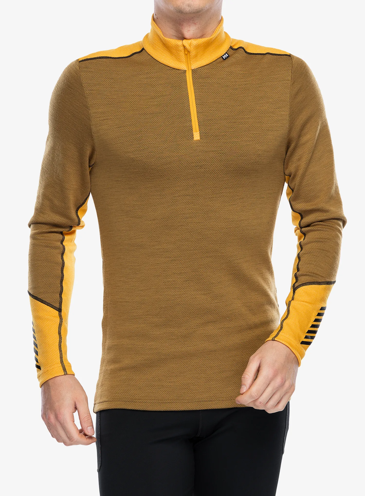 Funkční mikina Helly Hansen LIFA Merino Midweight 1/2 Zip - lynx