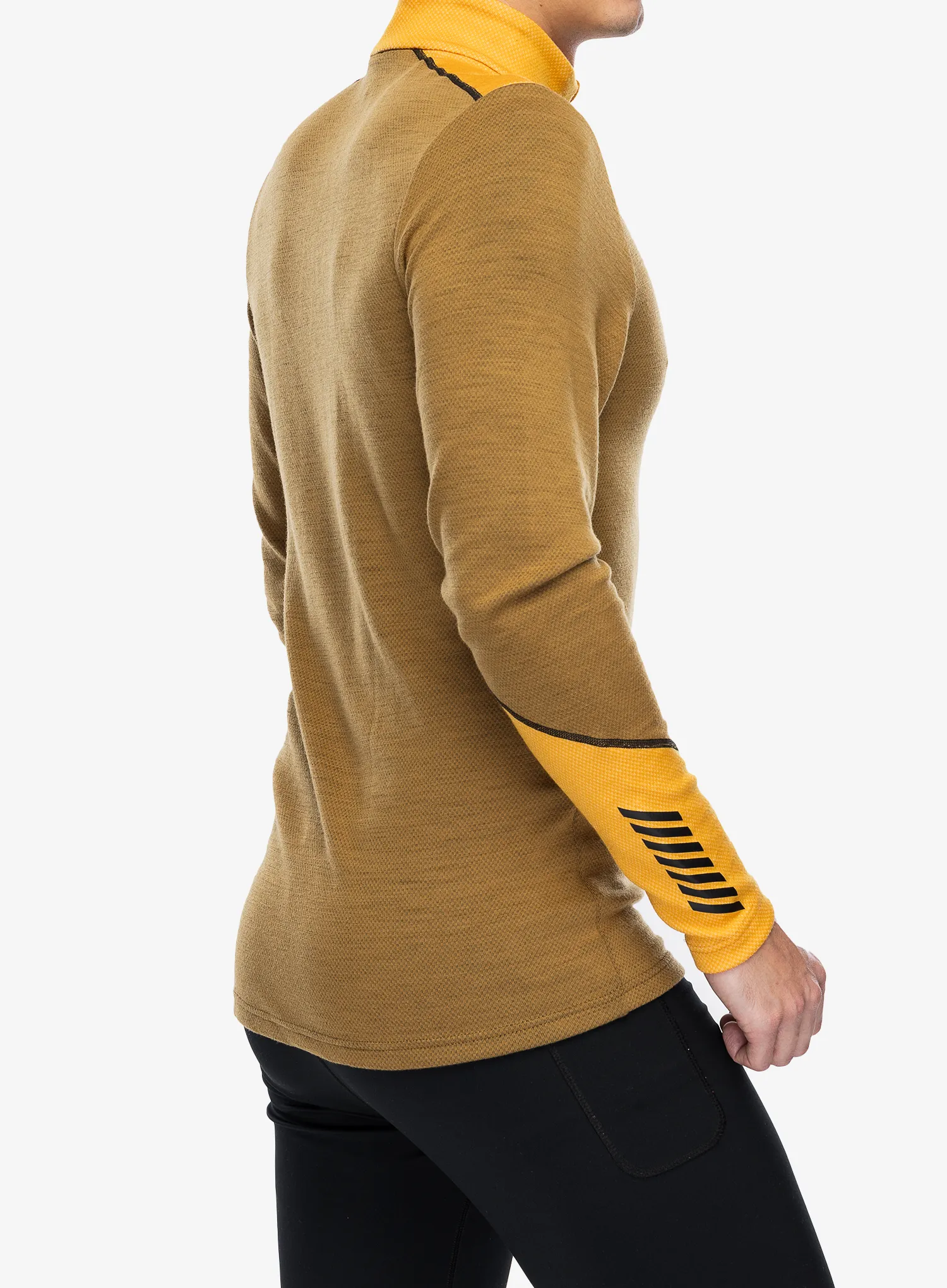 Funkční mikina Helly Hansen LIFA Merino Midweight 1/2 Zip - lynx