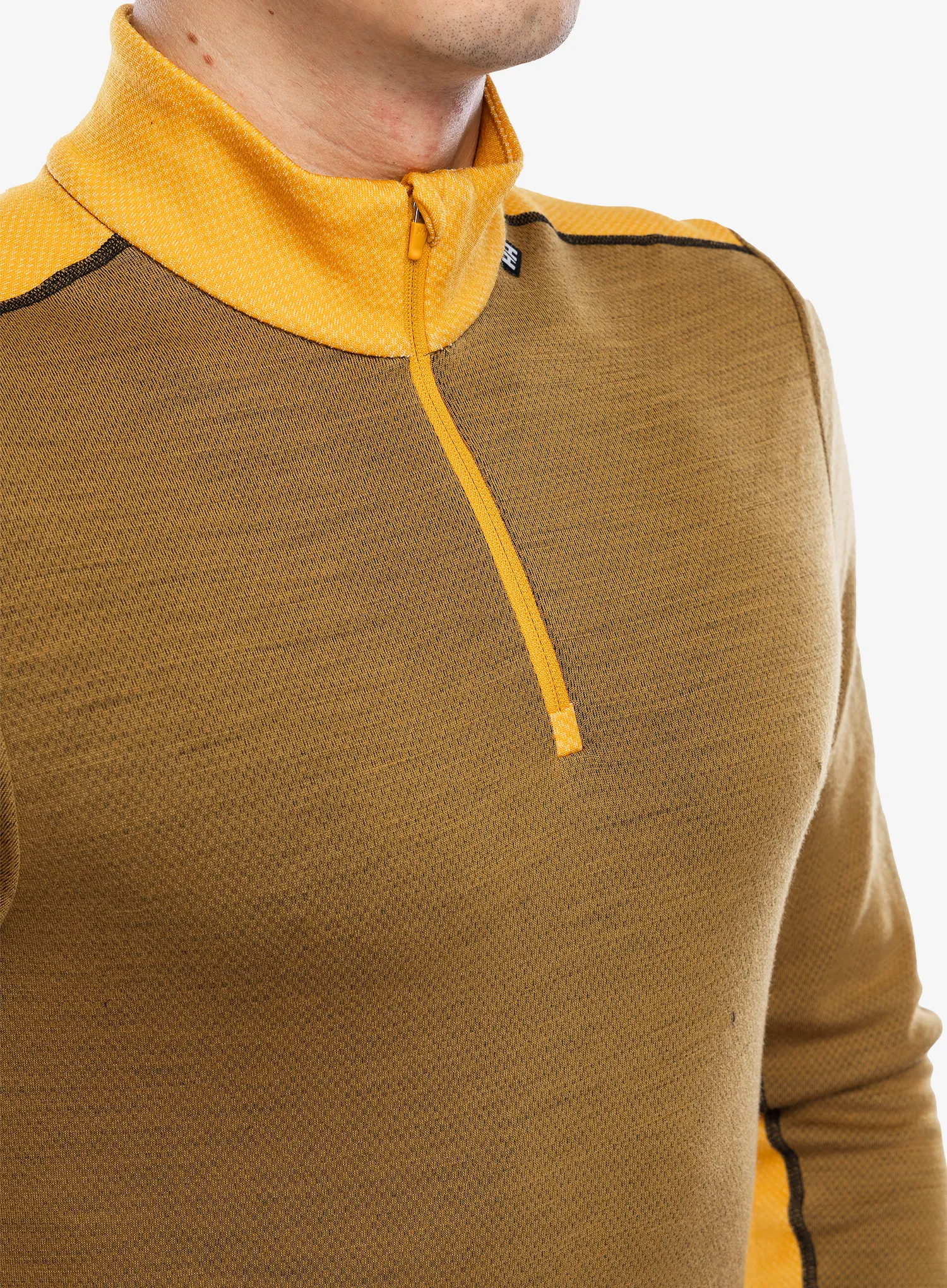 Funkční mikina Helly Hansen LIFA Merino Midweight 1/2 Zip - lynx