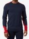 Funkční mikina Helly Hansen LIFA Merino Midweight Crew - navy/cobalt
