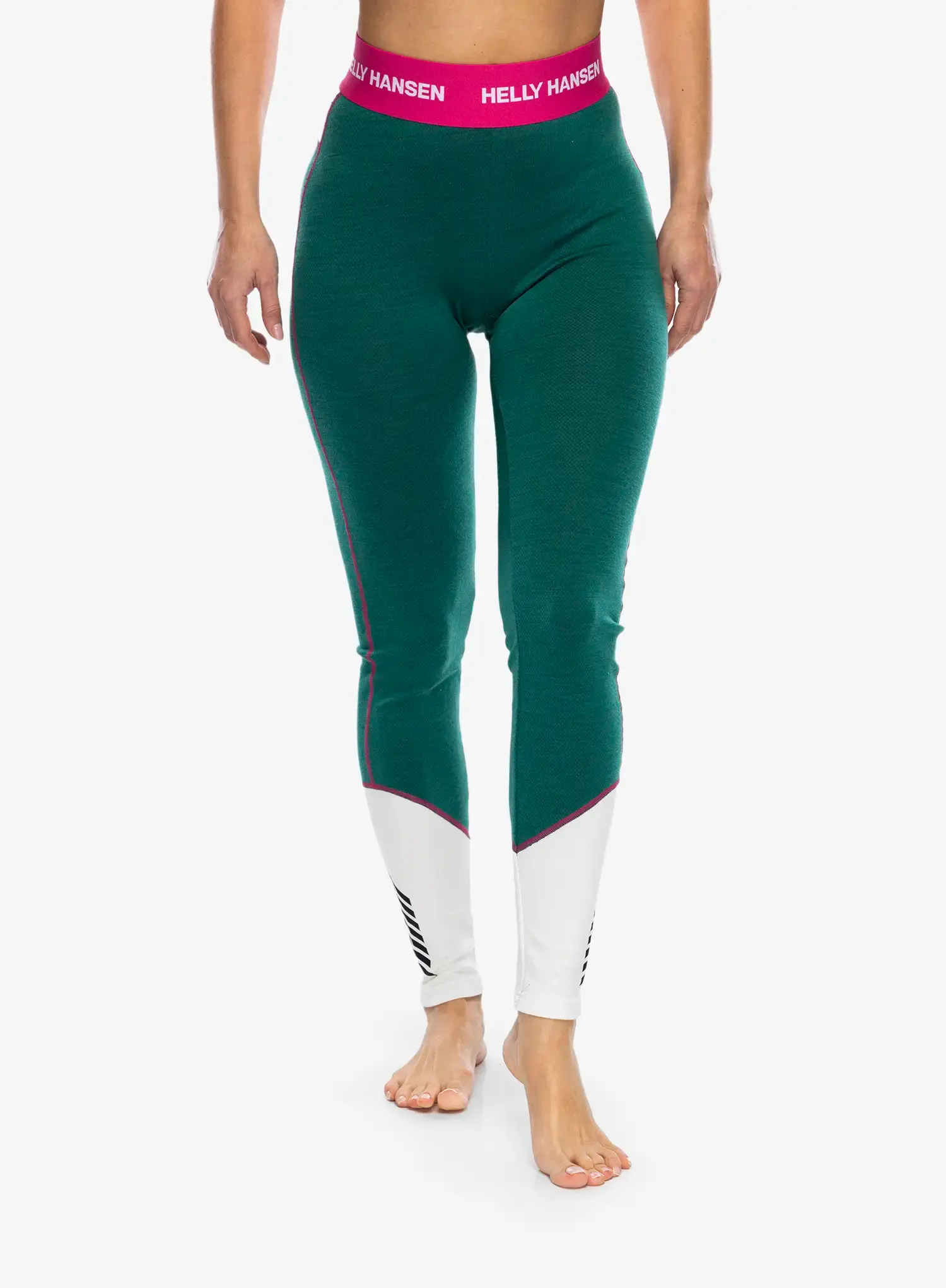 Termolegíny dámské Helly Hansen LIFA Merino Midweight Pant - emerald