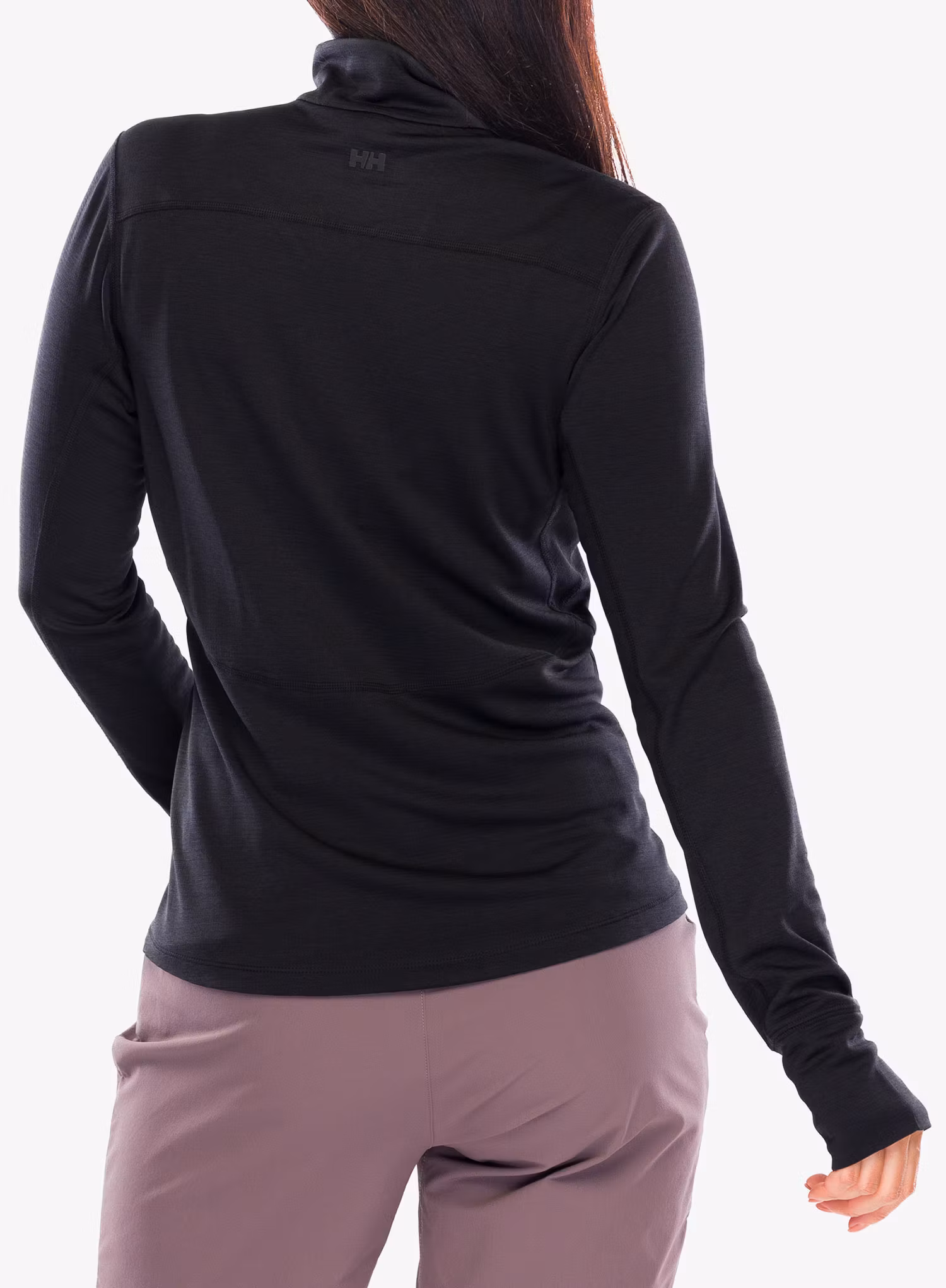Dámská mikina se zipem Helly Hansen LIFA Tech Lite 1/2 Zip - black