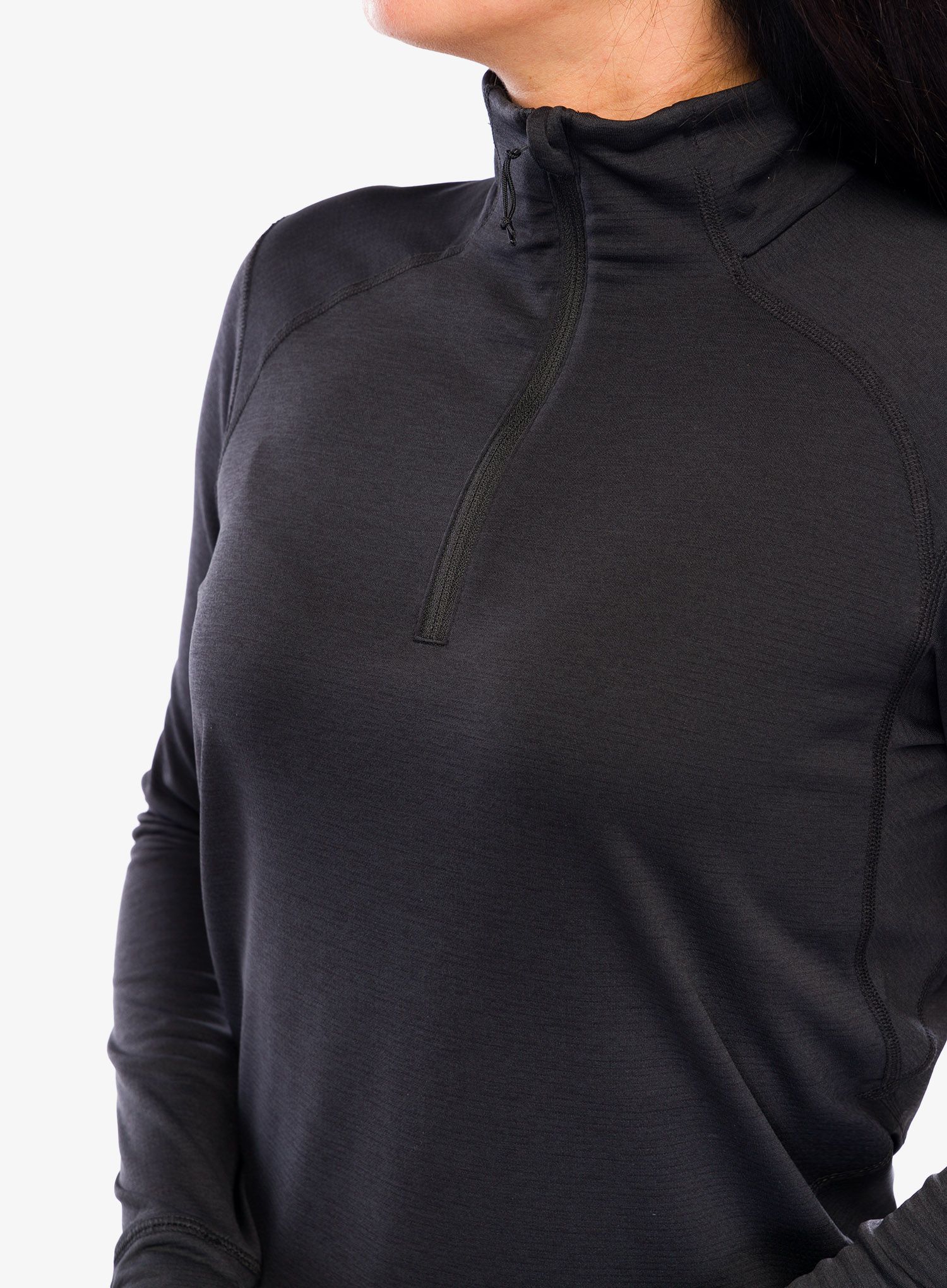 Dámská mikina se zipem Helly Hansen LIFA Tech Lite 1/2 Zip - black