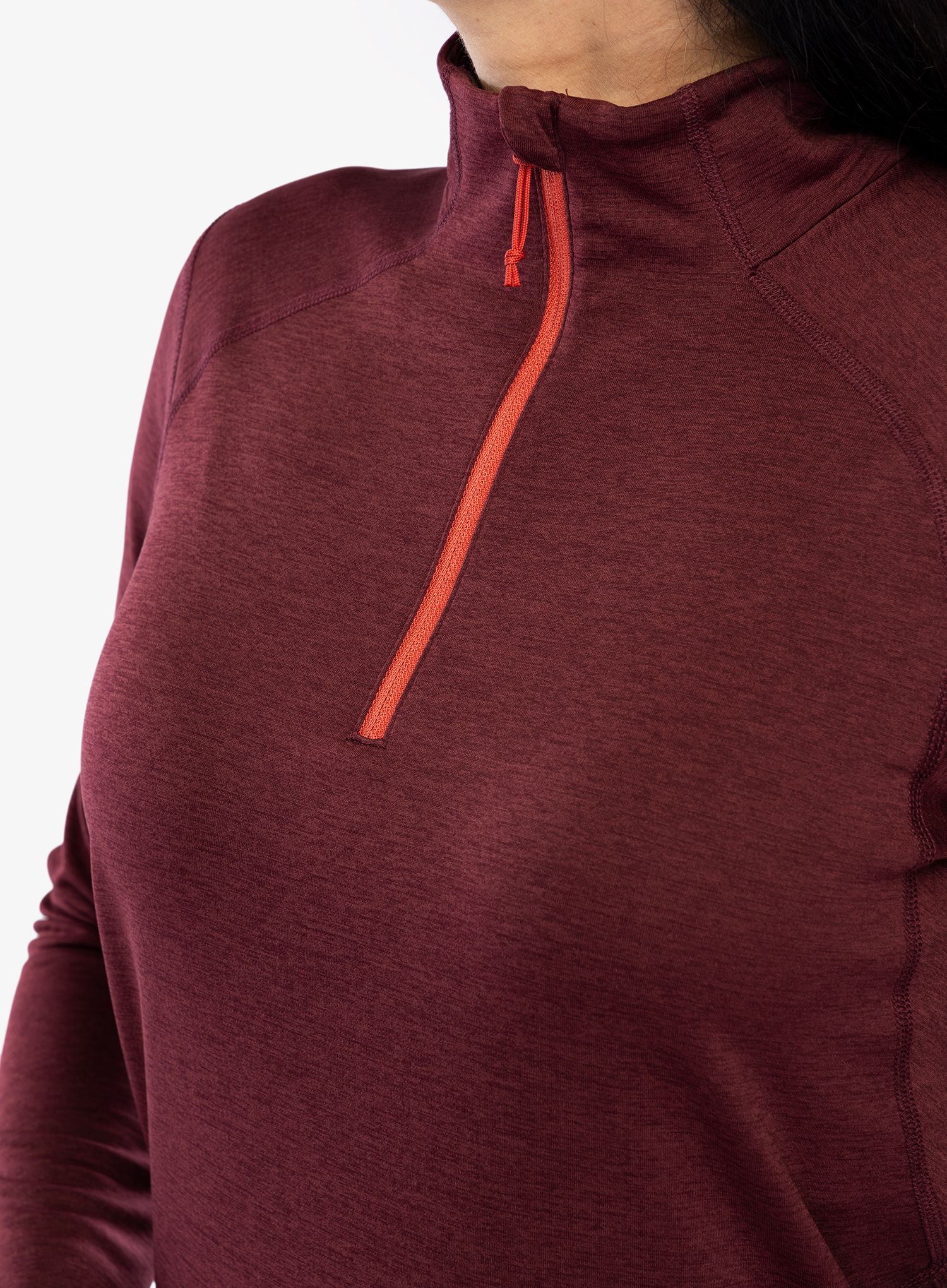 Dámská mikina Helly Hansen LIFA Tech Lite 1/2 Zip - hickory/coral almond