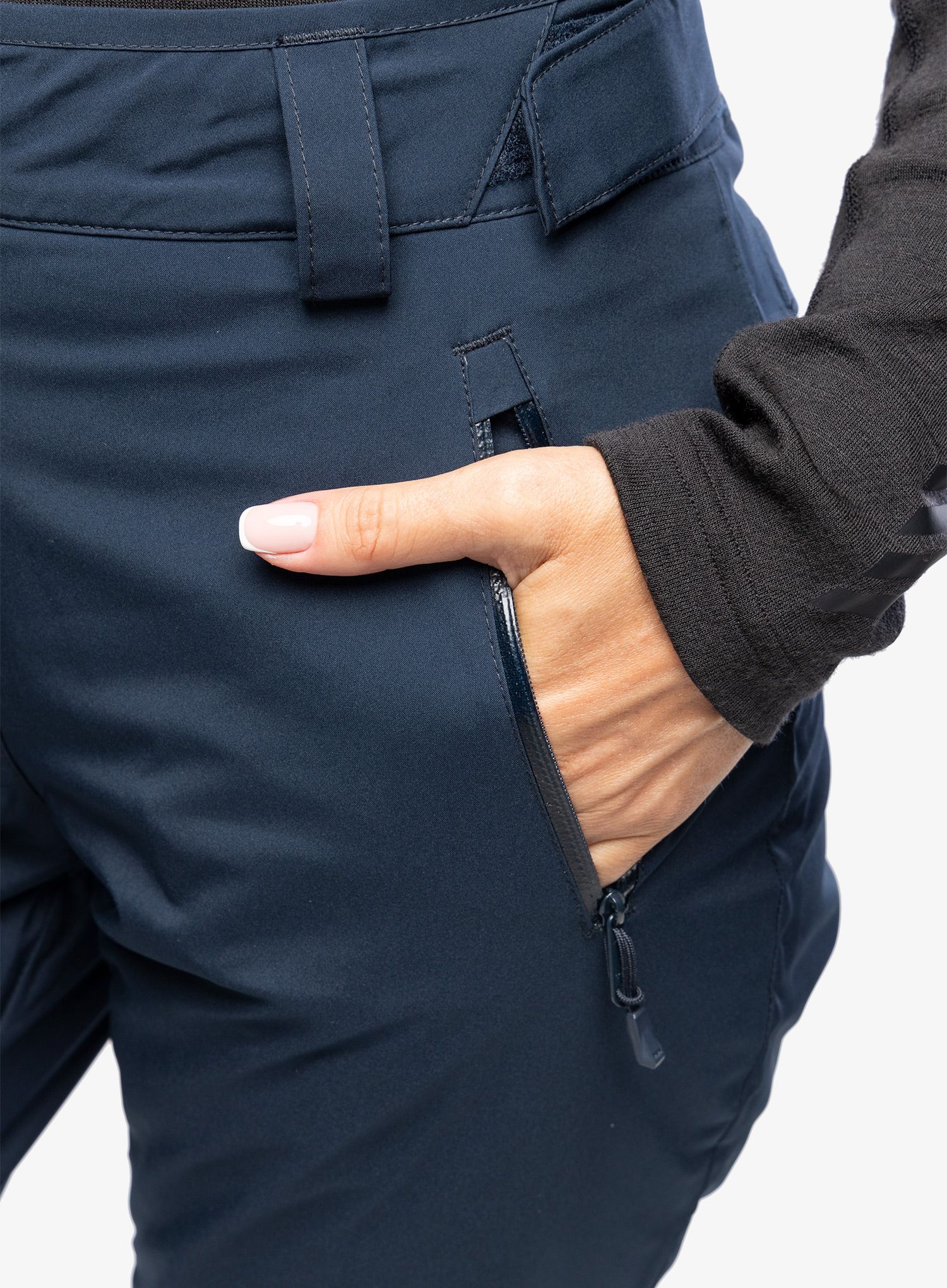 Lyžařské kalhoty dámské Helly Hansen Legendary Insulated Pant - navy/vaporous grey/gum