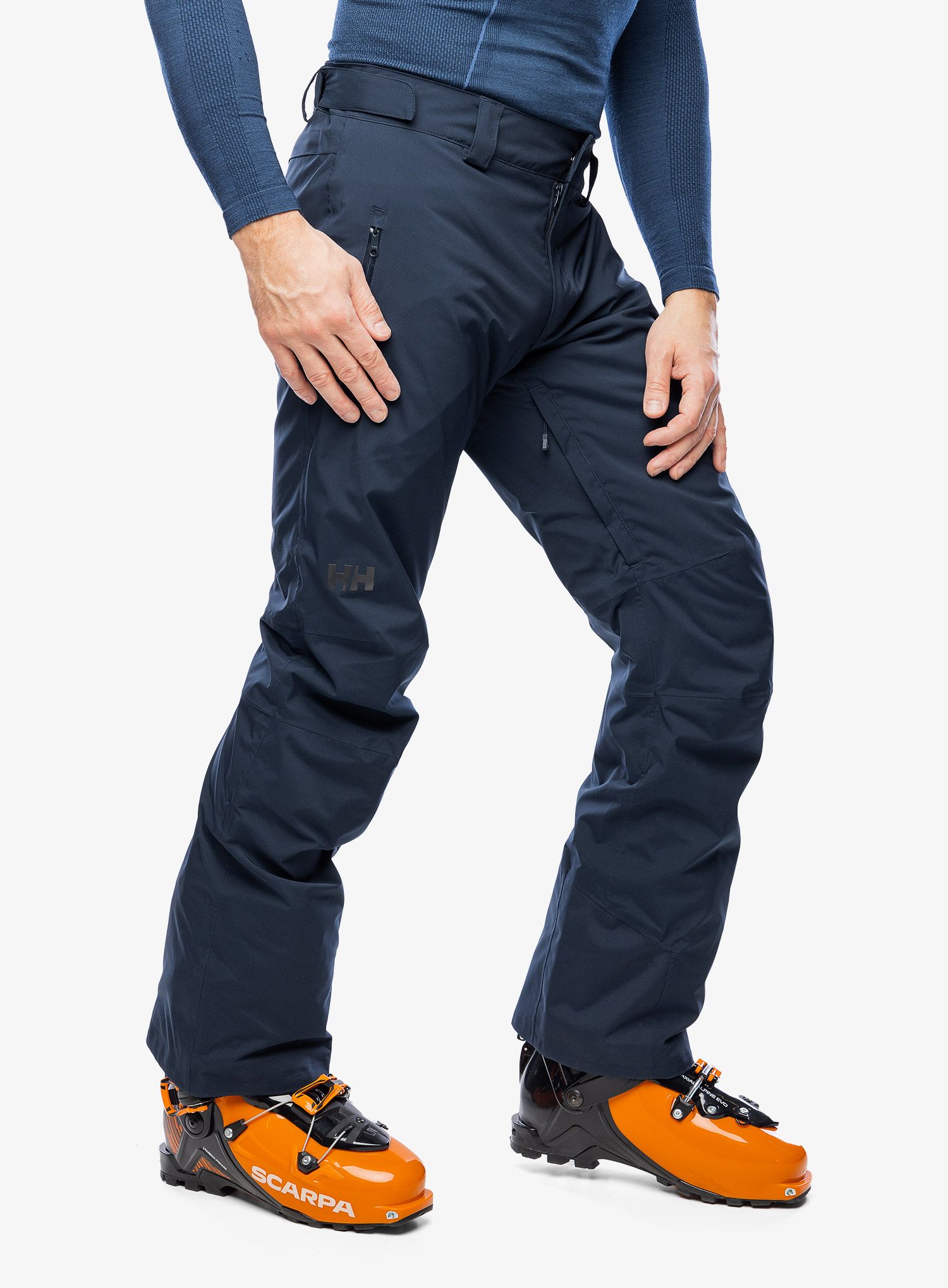 Lyžařské kalhoty pánské Helly Hansen Legendary Insulated Pant - navy/vaporous grey/gum