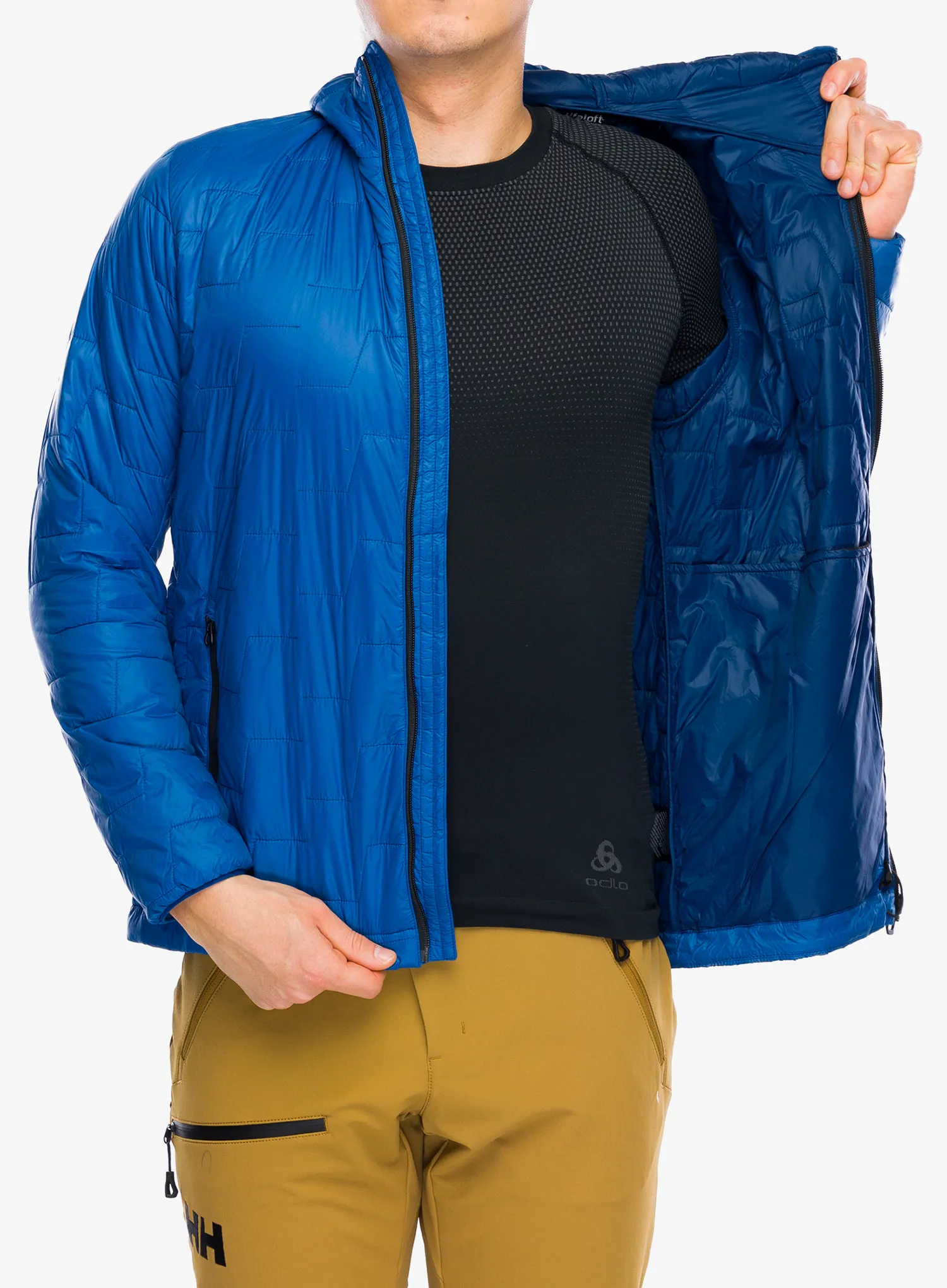 Bunda Helly Hansen Lifaloft Hooded Insulator Jacket - deep fjord