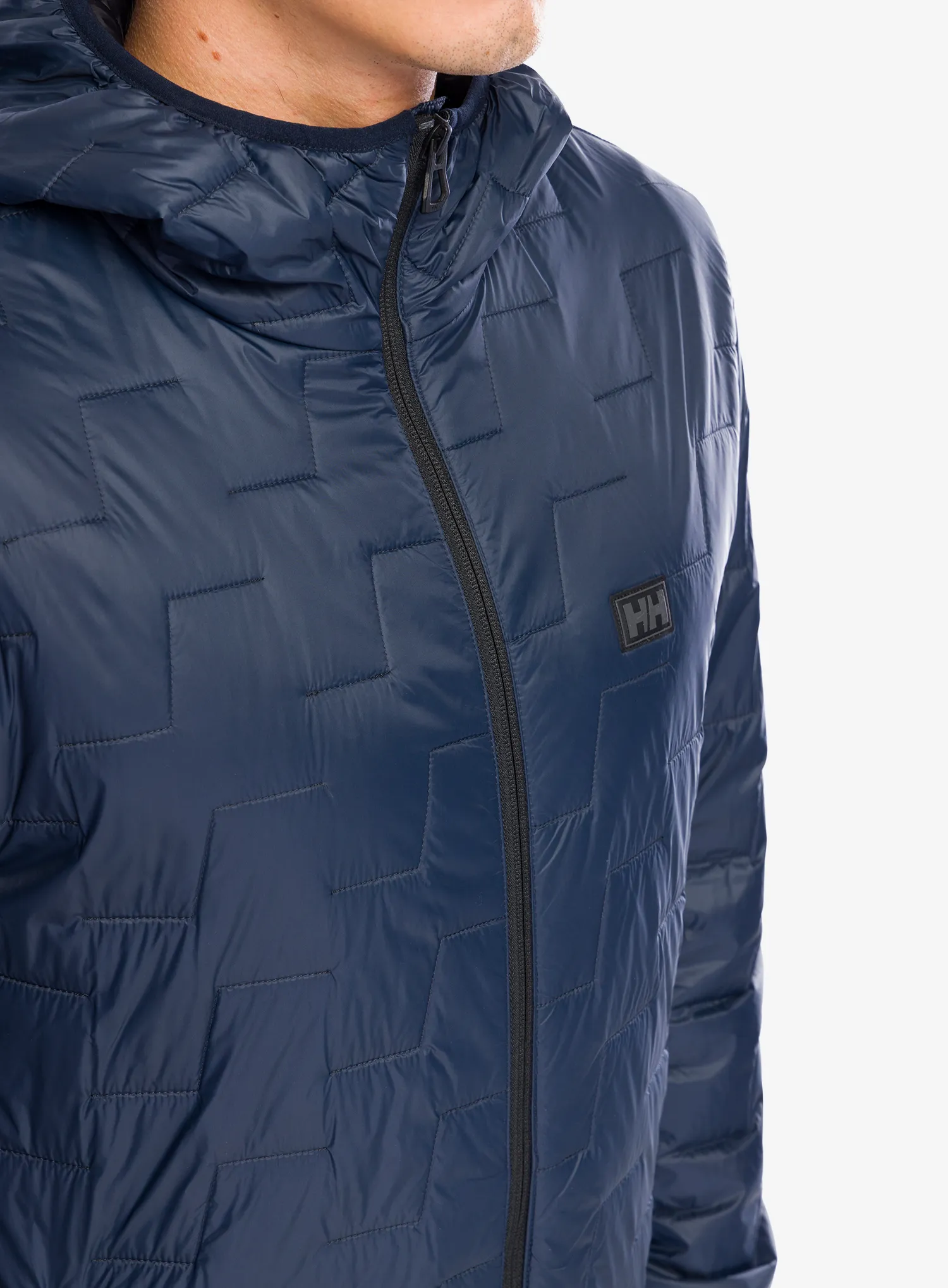 Zateplená bunda Helly Hansen Lifaloft Hooded Insulator Jacket - navy