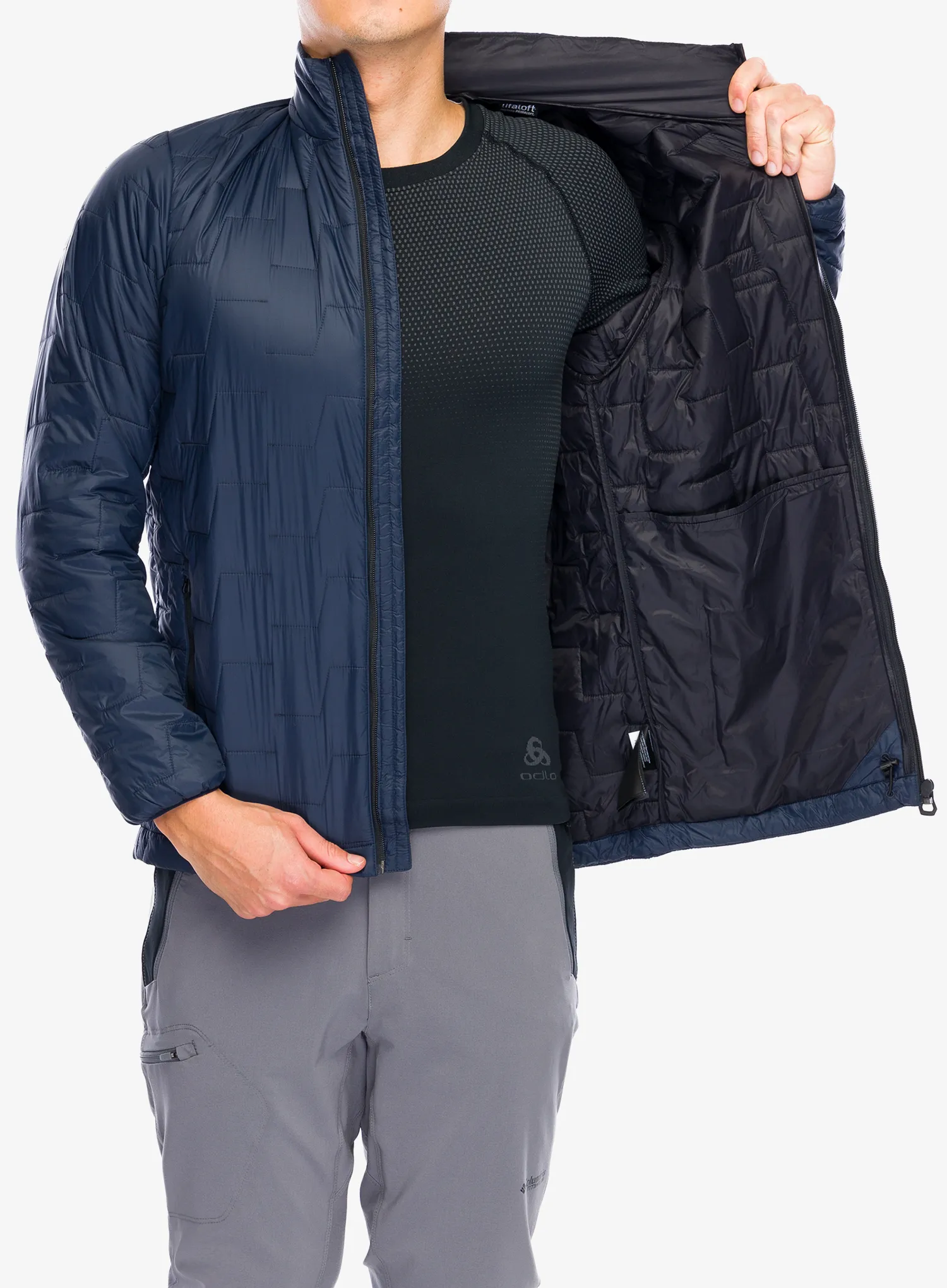 Zateplená bunda Helly Hansen Lifaloft Insulator Jacket - navy