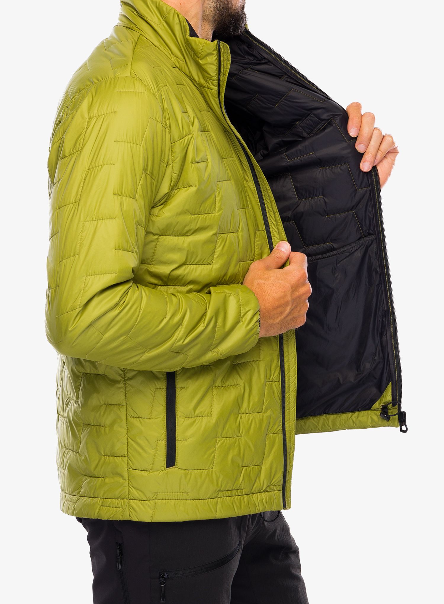 Pánská bunda Helly Hansen Lifaloft Insulator Jacket - olive green