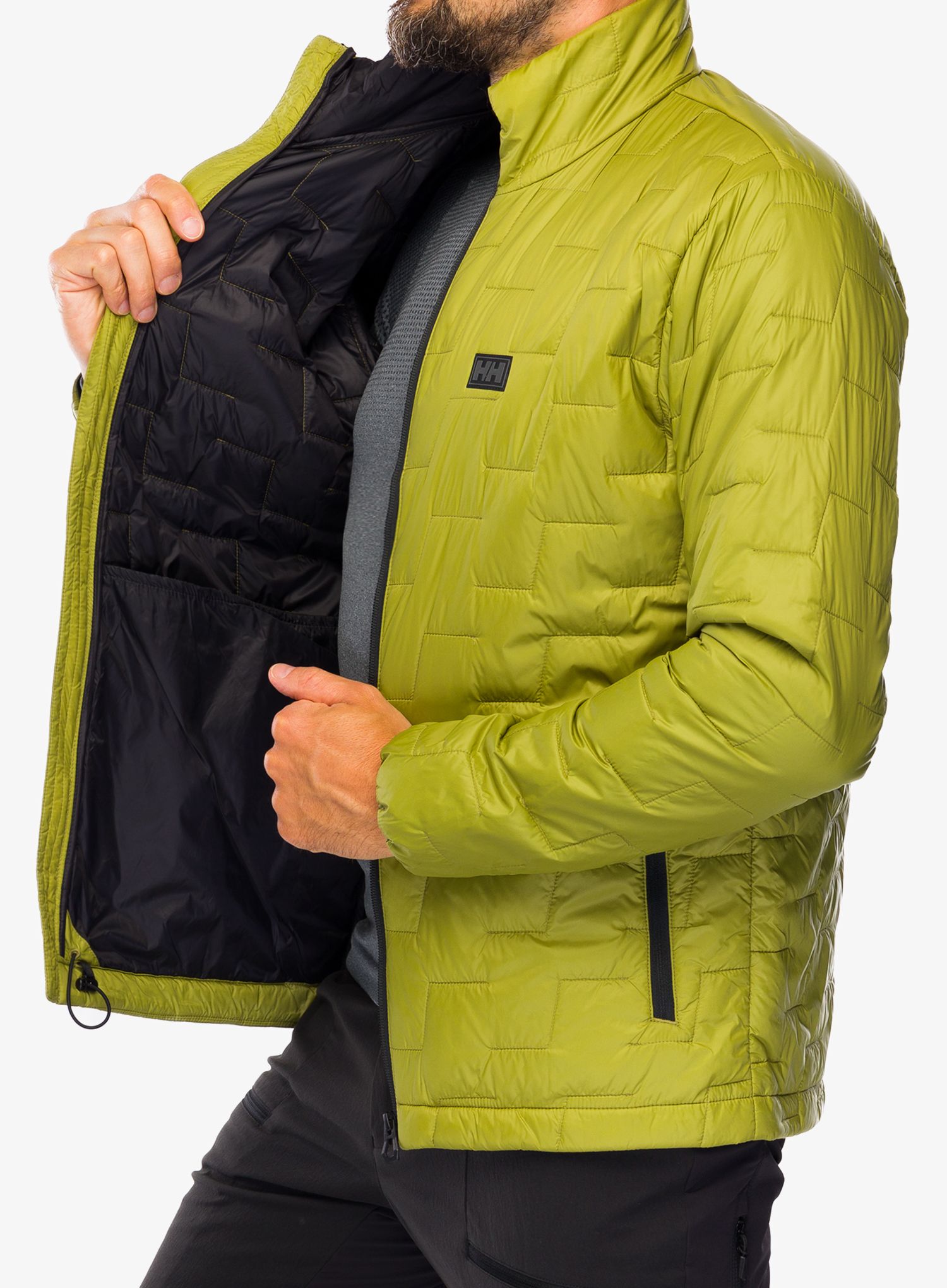 Pánská bunda Helly Hansen Lifaloft Insulator Jacket - olive green