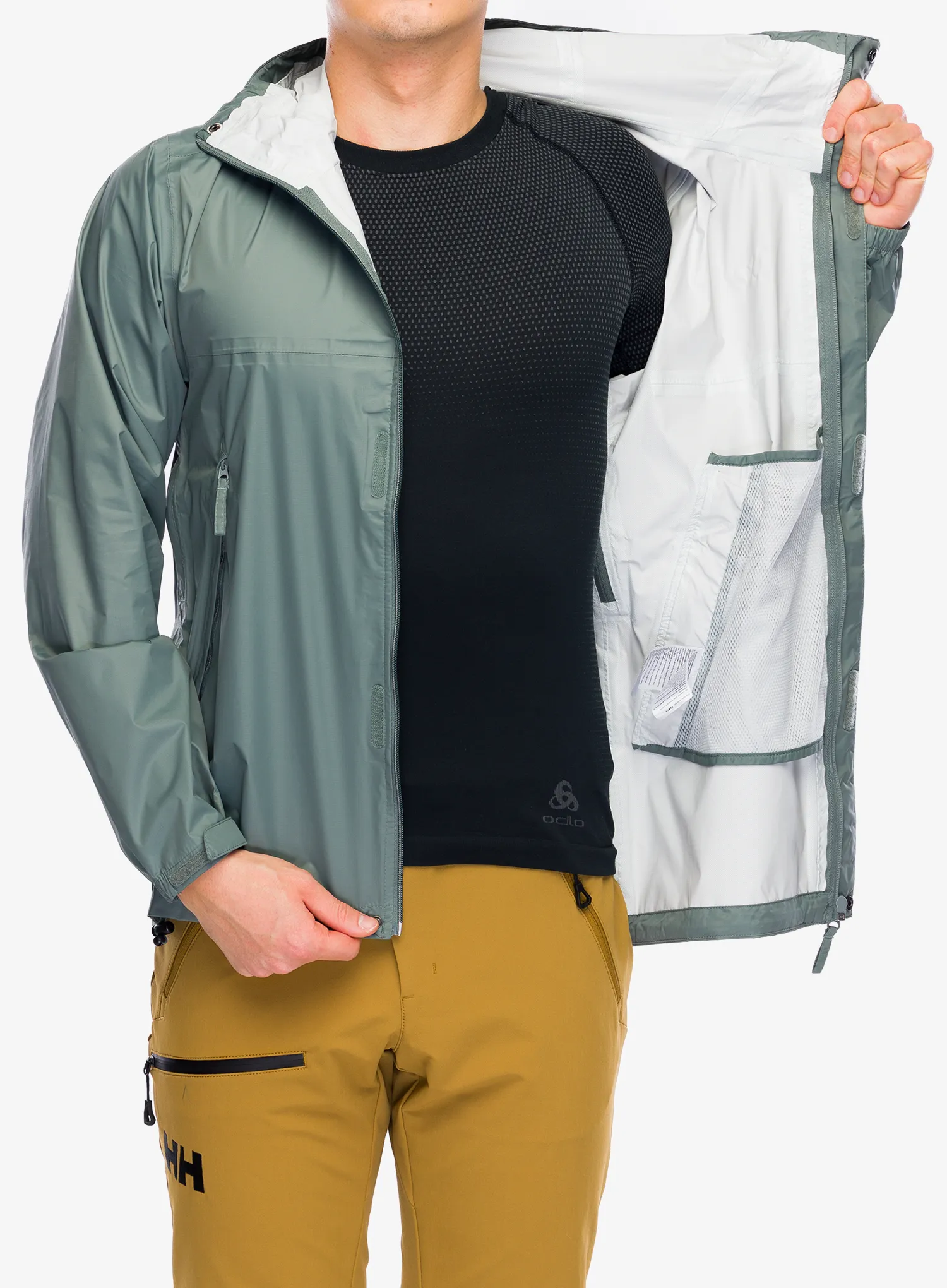Bunda do deště Helly Hansen Loke Jacket - grey cactus