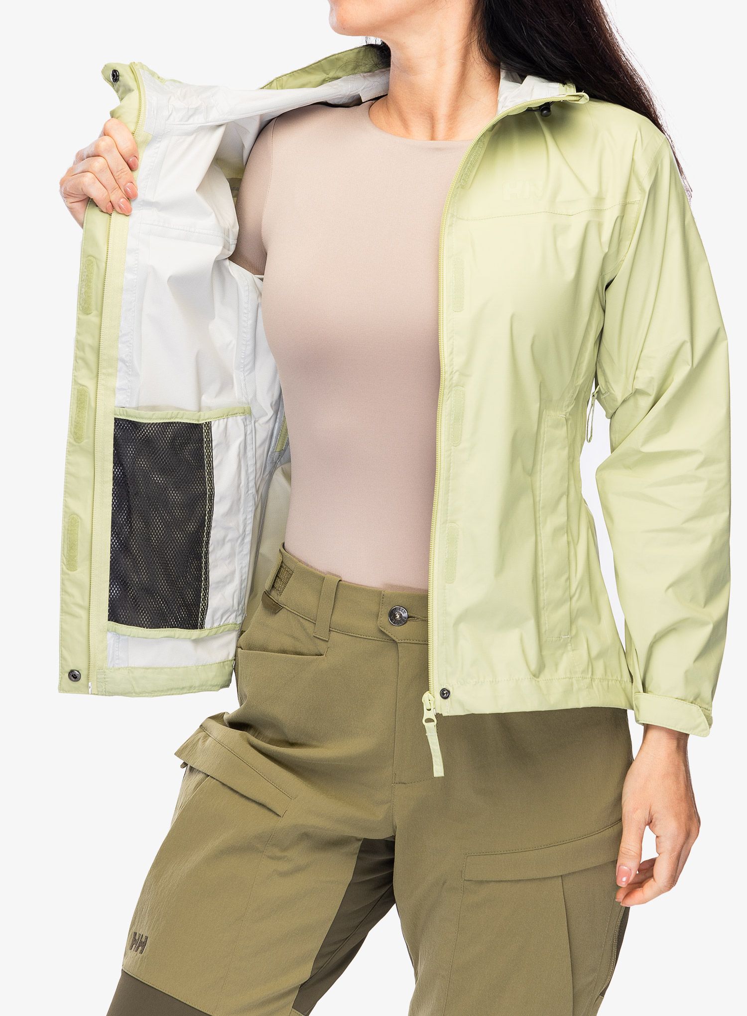 Dámská bunda do deště Helly Hansen Loke Jacket - iced matcha