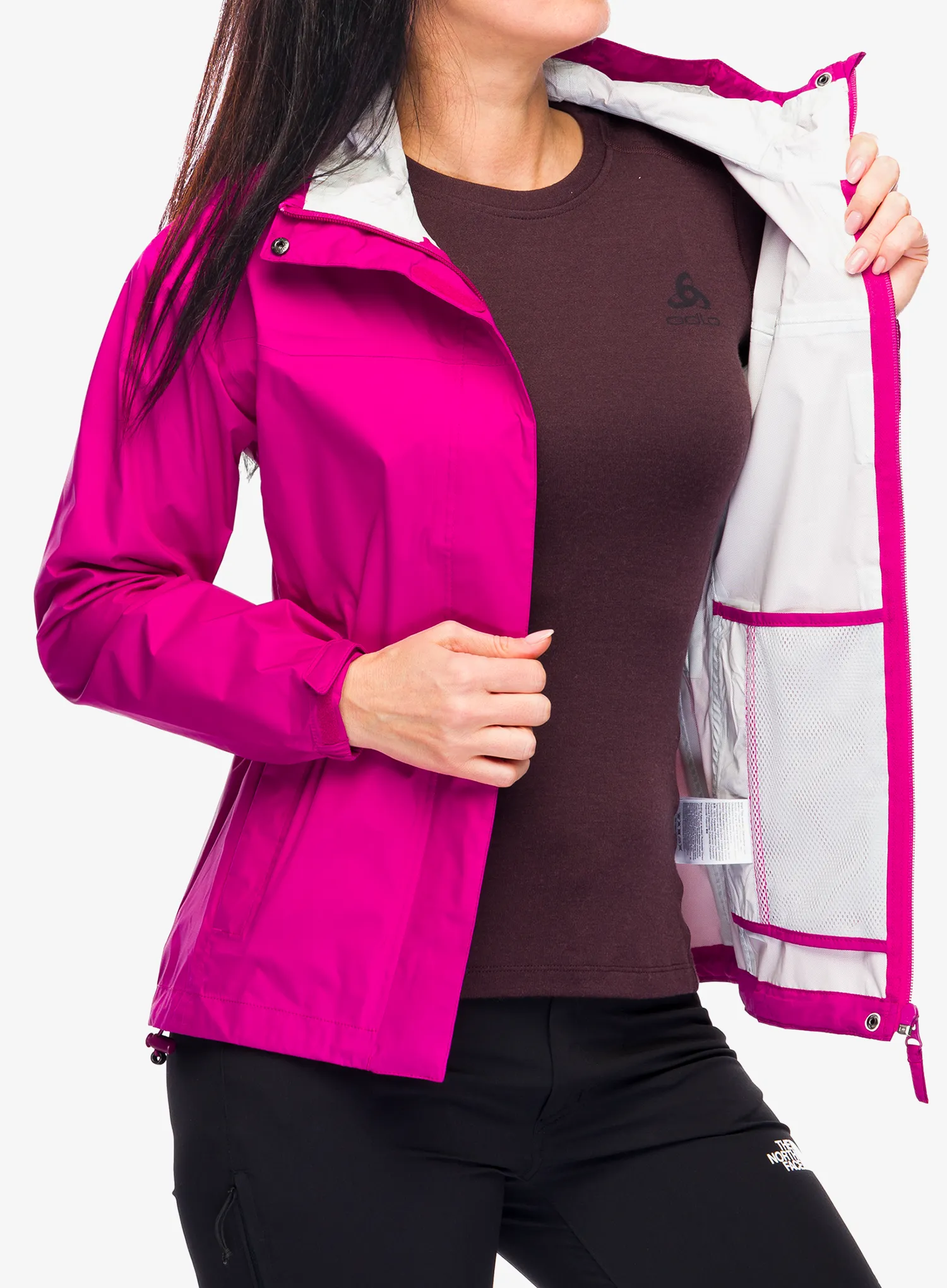 Dámská bunda do deště Helly Hansen Loke Jacket - magenta 2.0