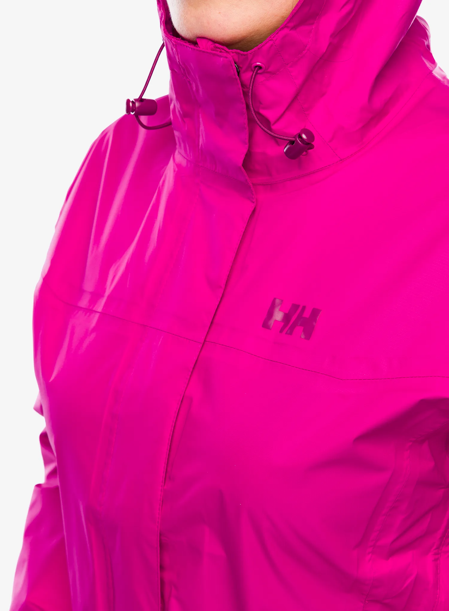 Dámská bunda do deště Helly Hansen Loke Jacket - magenta 2.0