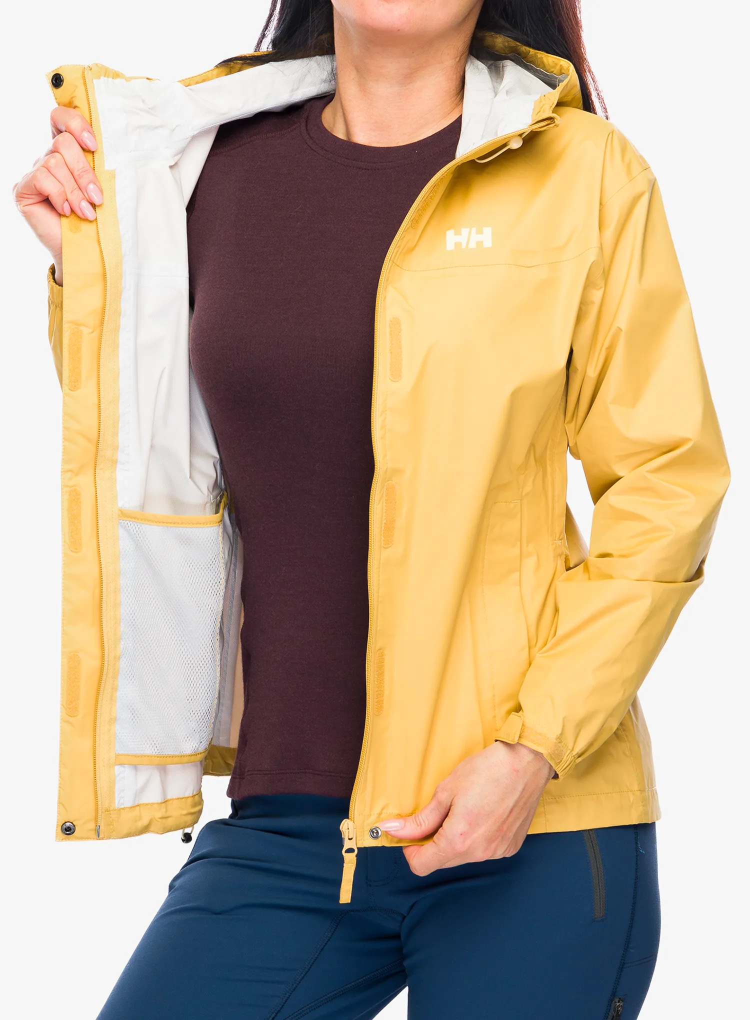 Dámská bunda do deště Helly Hansen Loke Jacket - sand