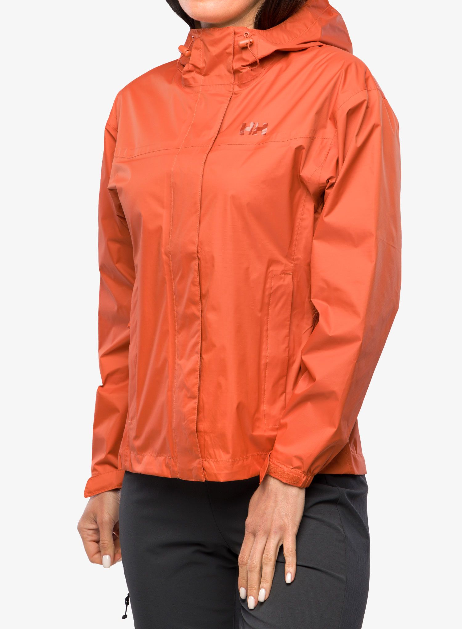 Dámská bunda do deště Helly Hansen Loke Jacket - terracotta