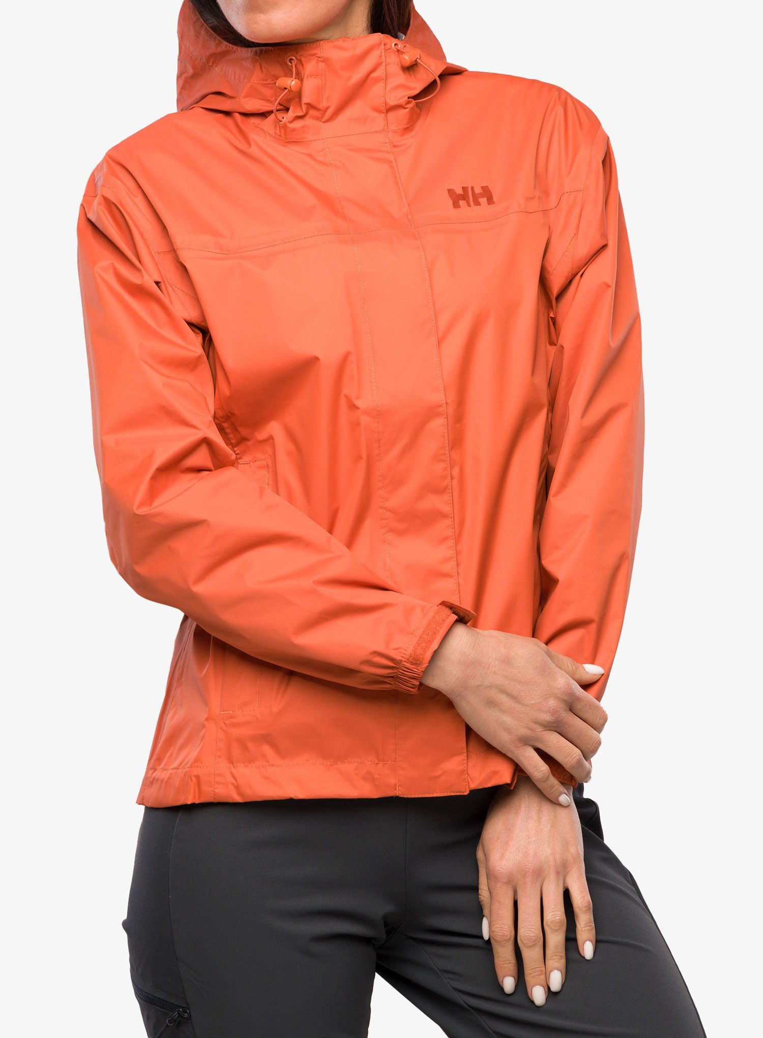 Dámská bunda do deště Helly Hansen Loke Jacket - terracotta