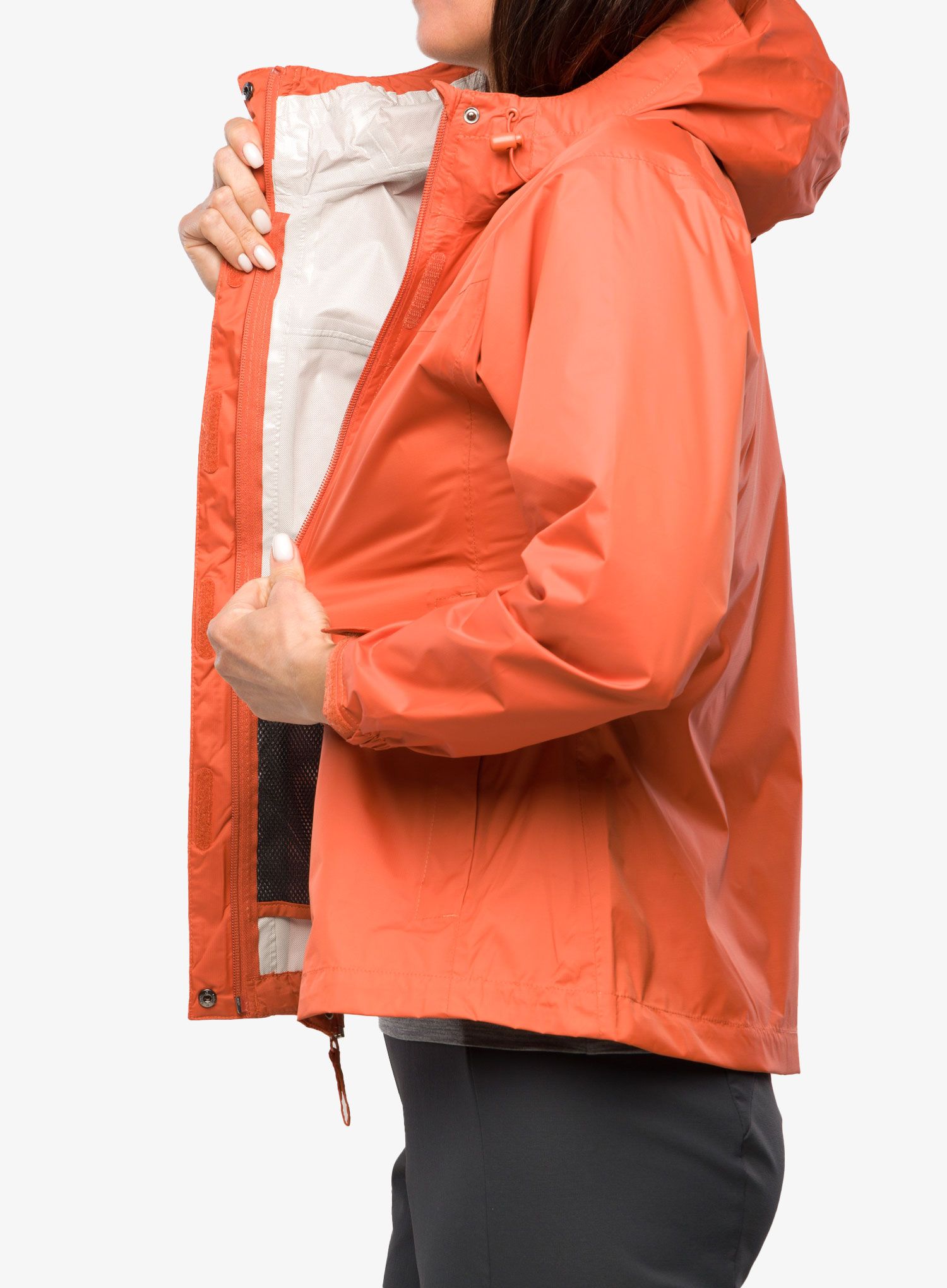 Dámská bunda do deště Helly Hansen Loke Jacket - terracotta